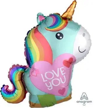 I Love You Unicorn Balloon