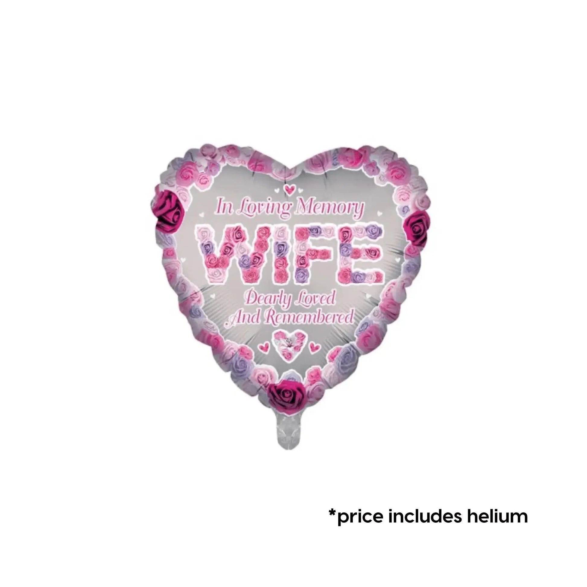 In Loving Memory Wife Balloon