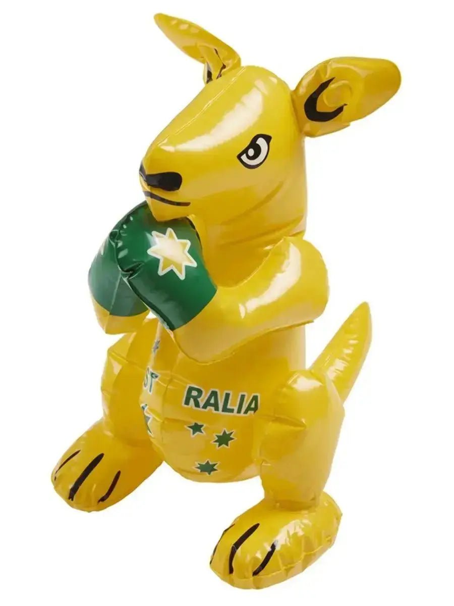 Inflatable Kangaroo, Yellow | The Party Hut