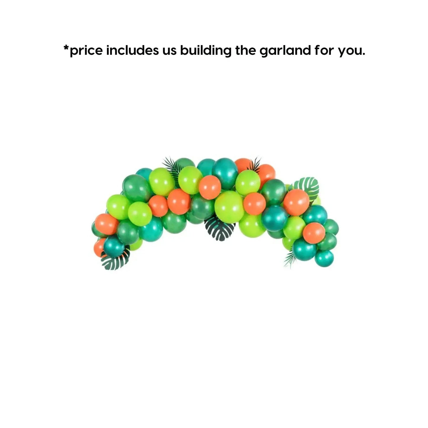 Jungle Balloon Garland - 2 Metre’s | The Party Hut