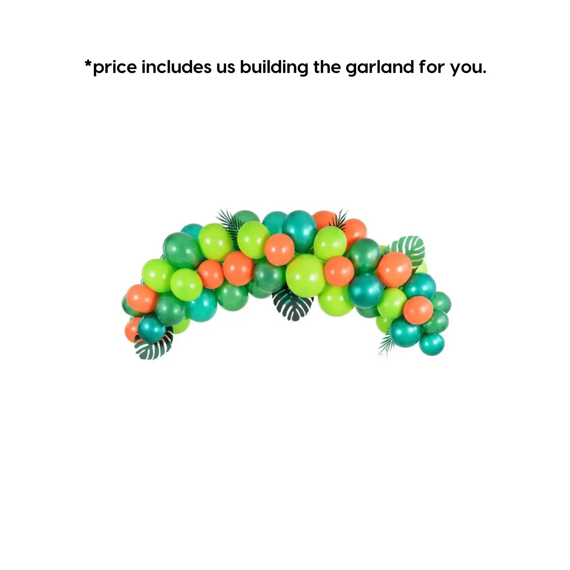 Jungle Balloon Garland - 2 Metre’s