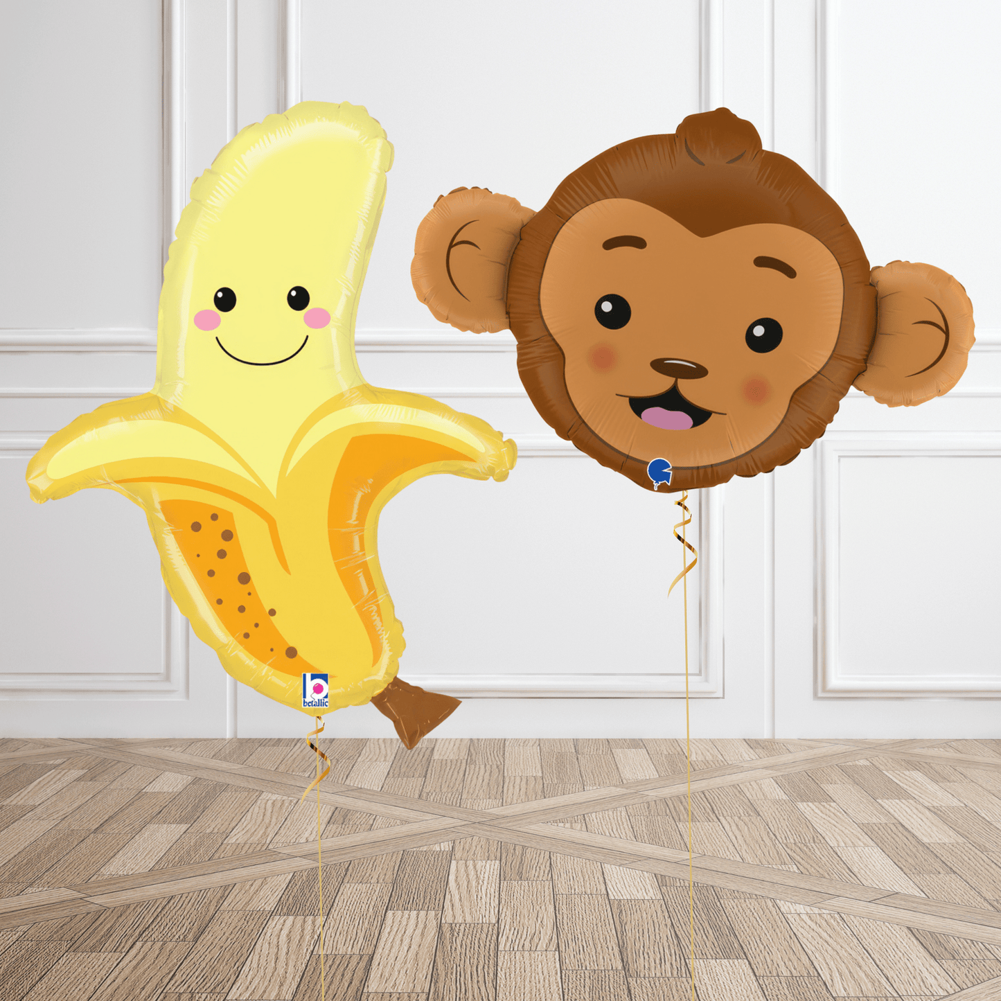 Jungle Monkey & Banana Balloon Bouquet | The Party Hut