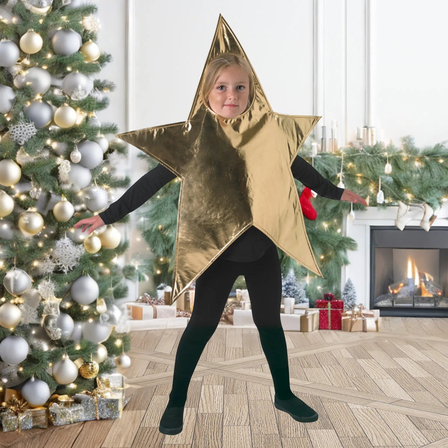 Kids Star Costume – Twinkle Star Outfit for Nativity and School Plays | The Party Hut