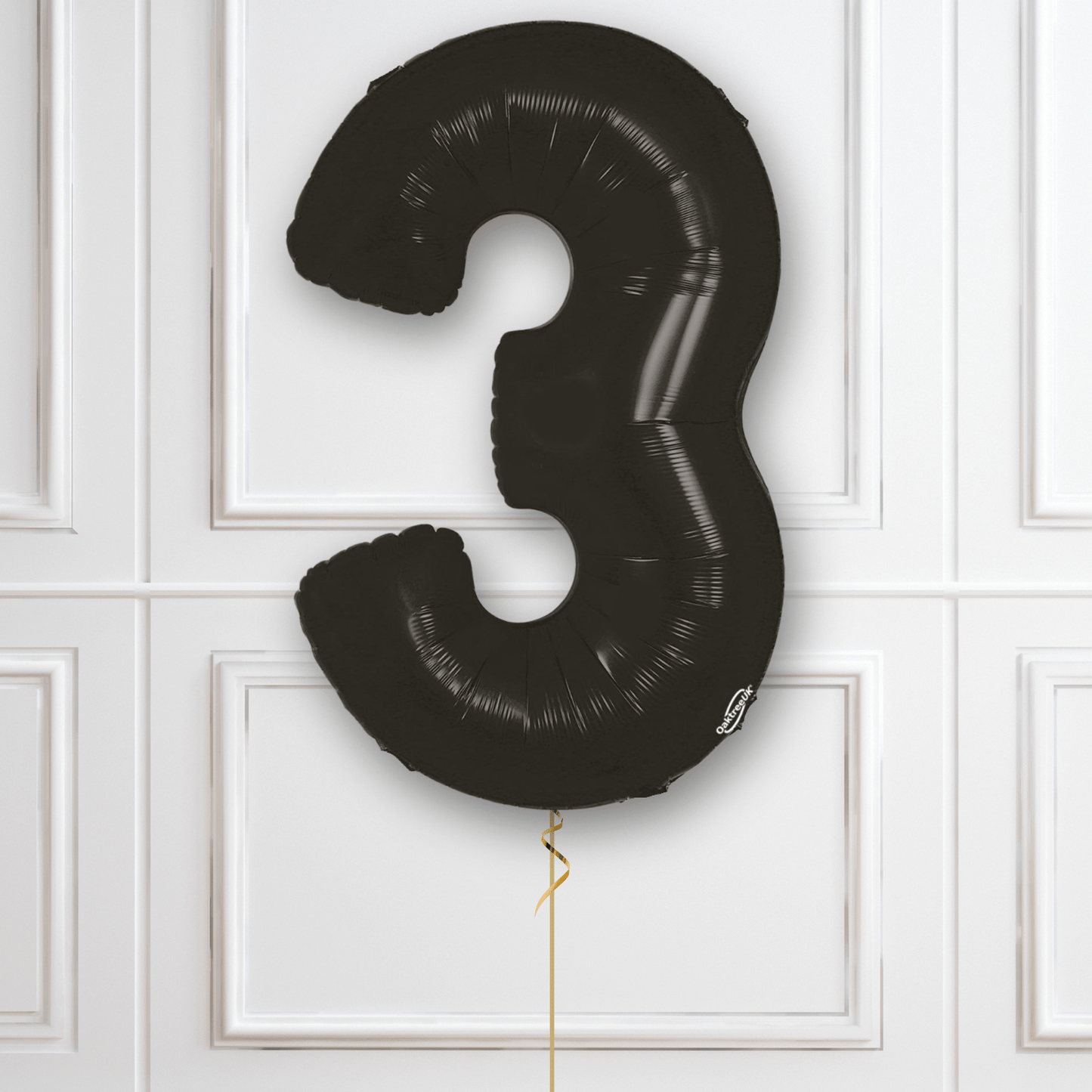 Large Black Foil Number Balloons | The Party Hut