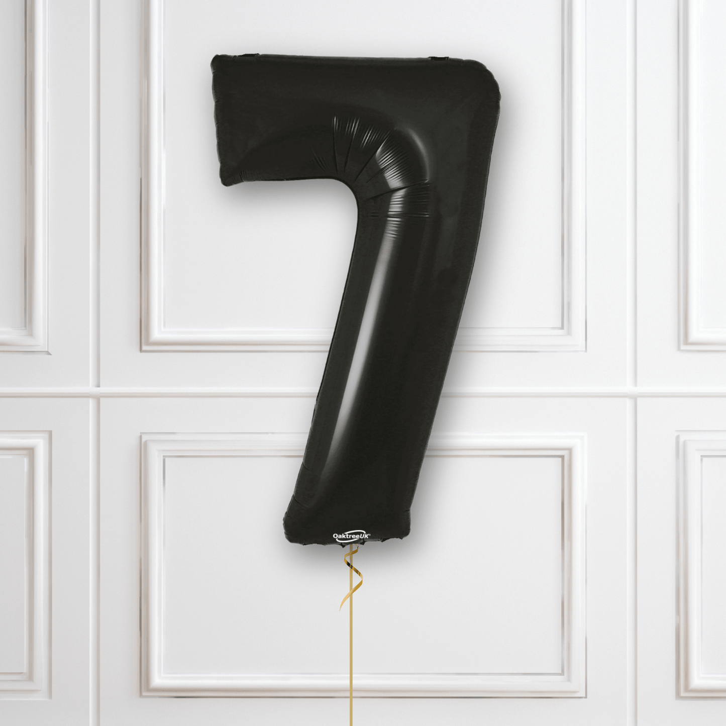 Large Black Foil Number Balloons | The Party Hut