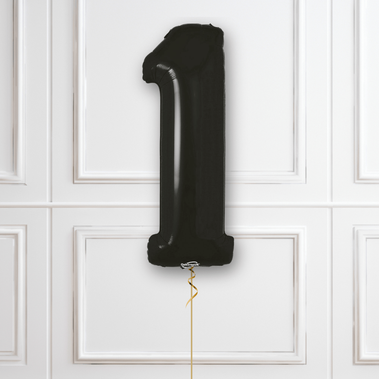 Large Black Foil Number Balloons | The Party Hut