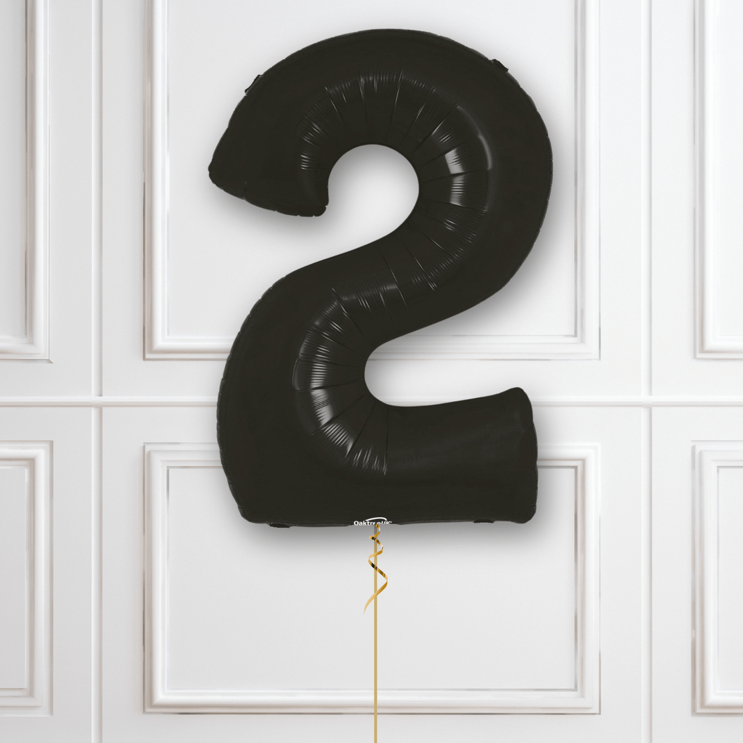 Large Black Foil Number Balloons | The Party Hut