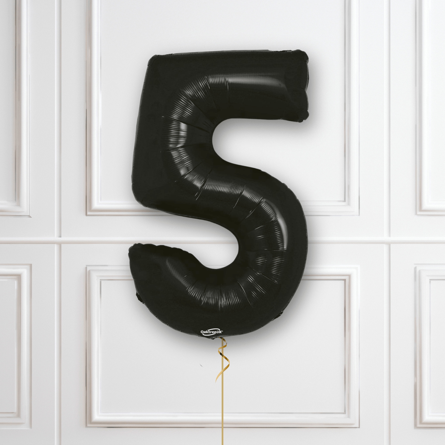 Large Black Foil Number Balloons | The Party Hut