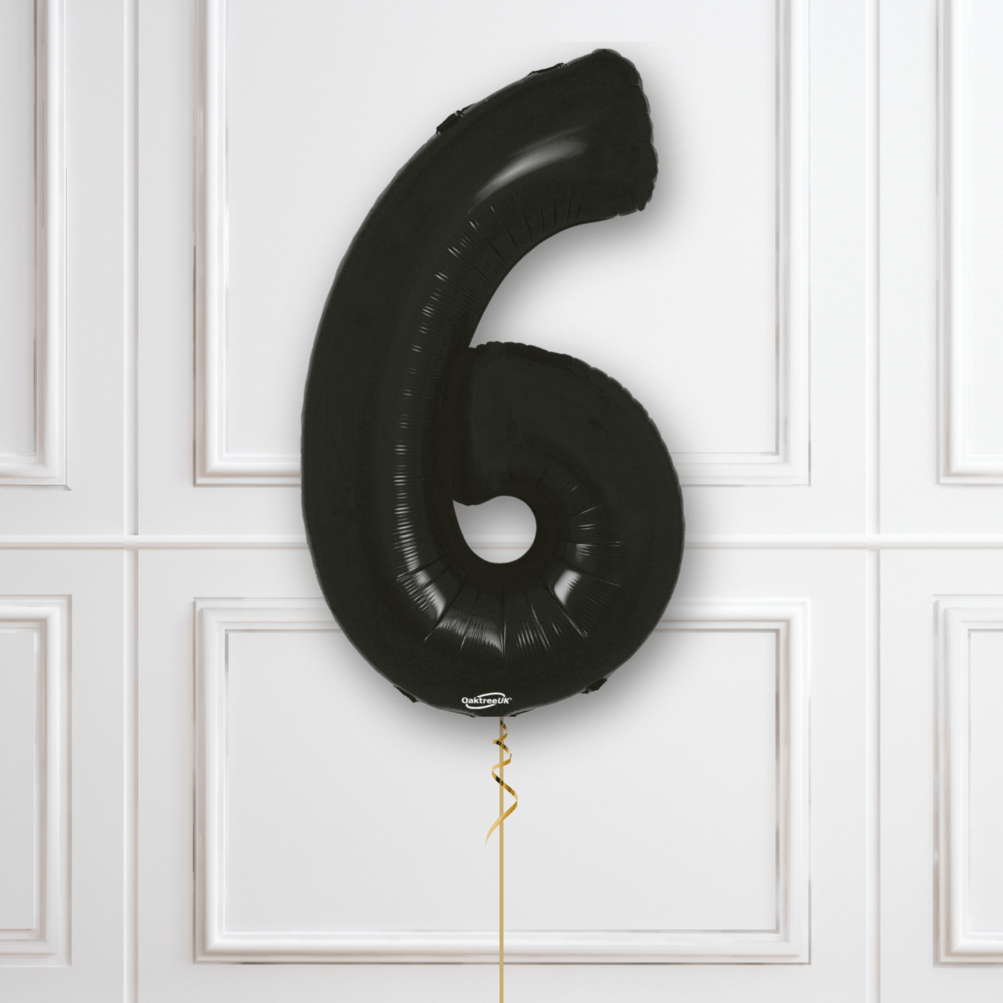 Large Black Foil Number Balloons | The Party Hut