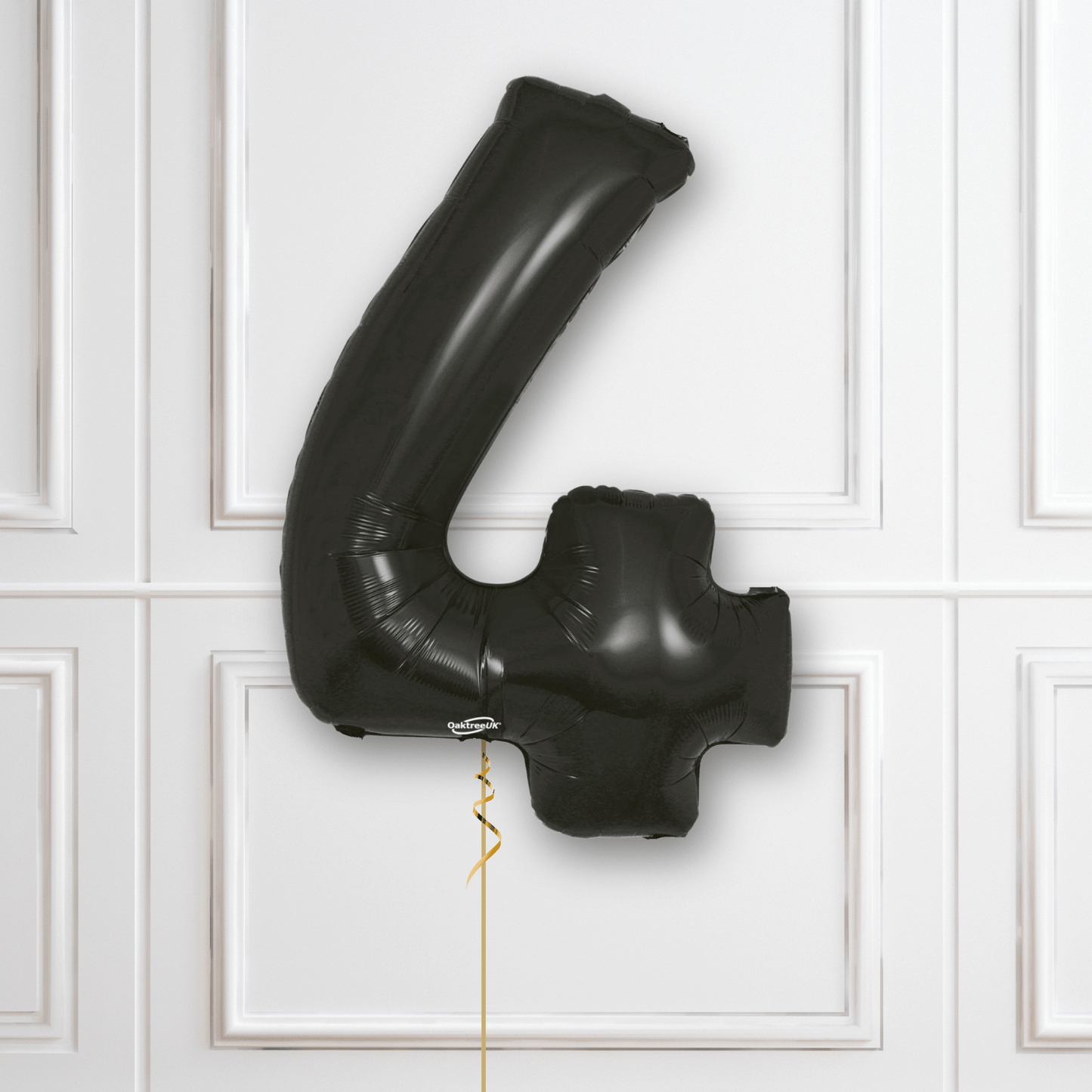 Large Black Foil Number Balloons | The Party Hut