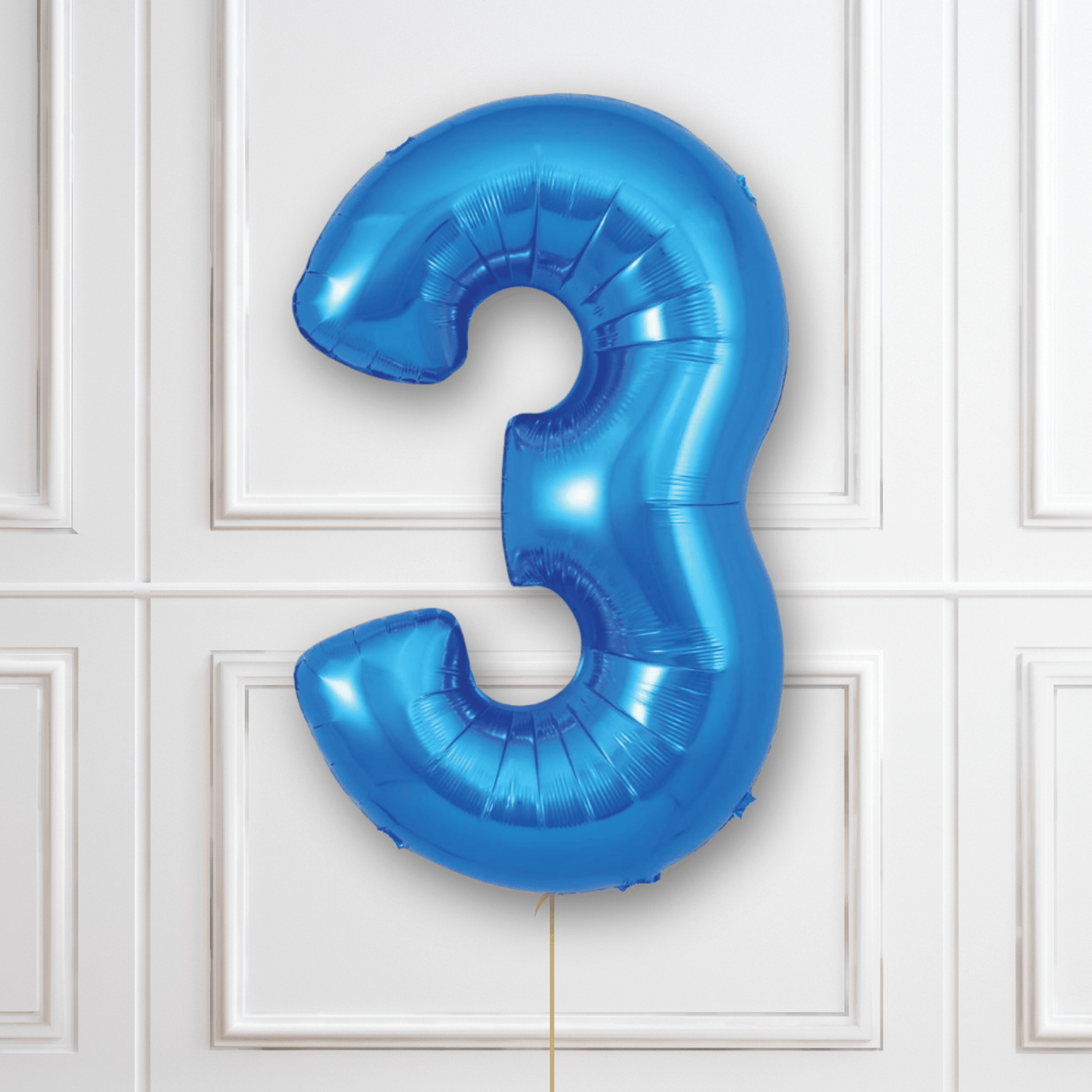 Large Blue Foil Number Balloons | The Party Hut