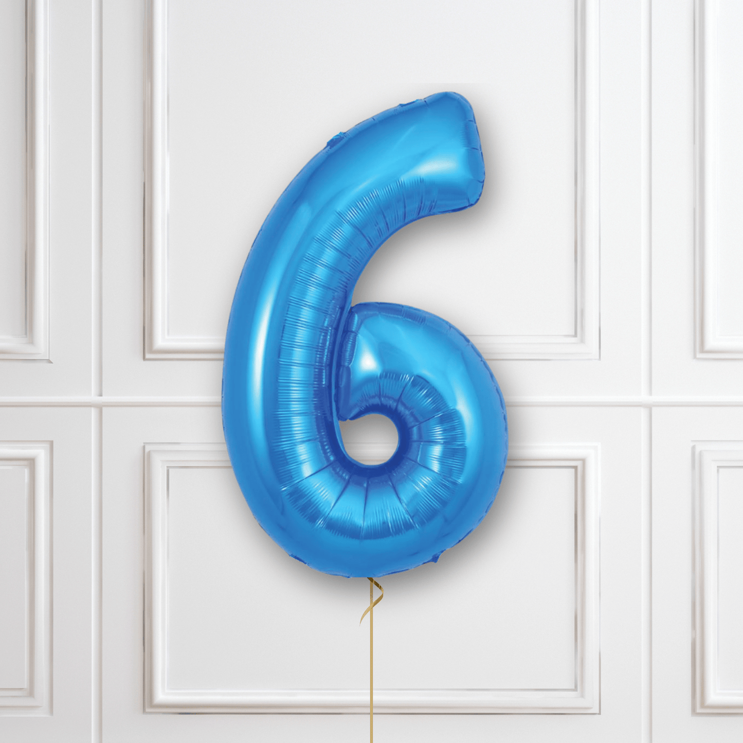 Large Blue Foil Number Balloons | The Party Hut