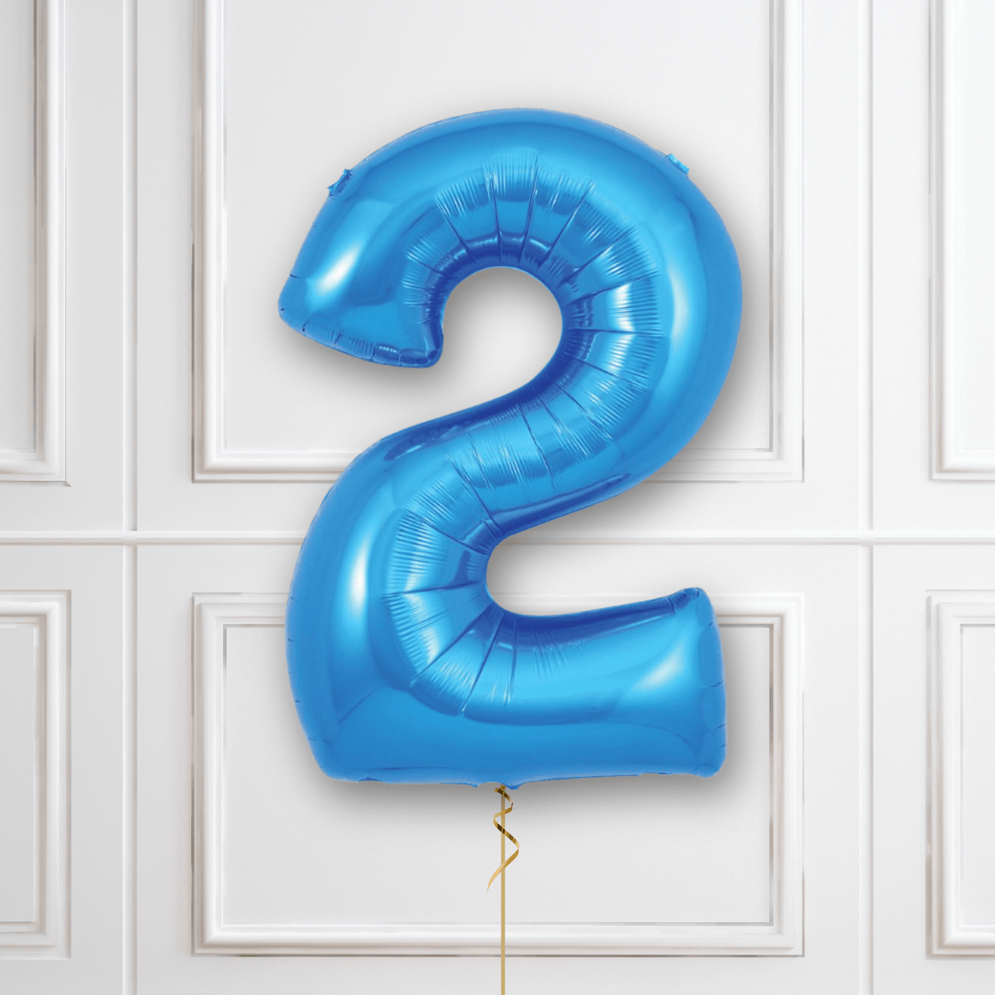 Large Blue Foil Number Balloons | The Party Hut