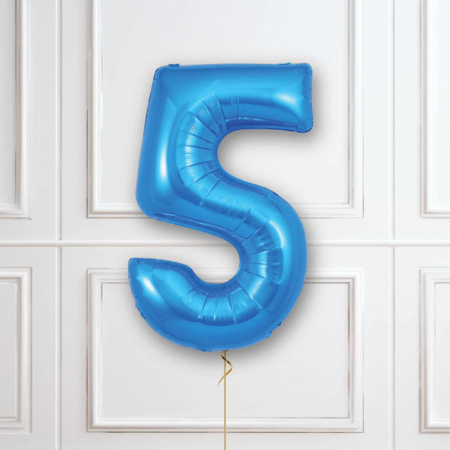 Large Blue Foil Number Balloons | The Party Hut