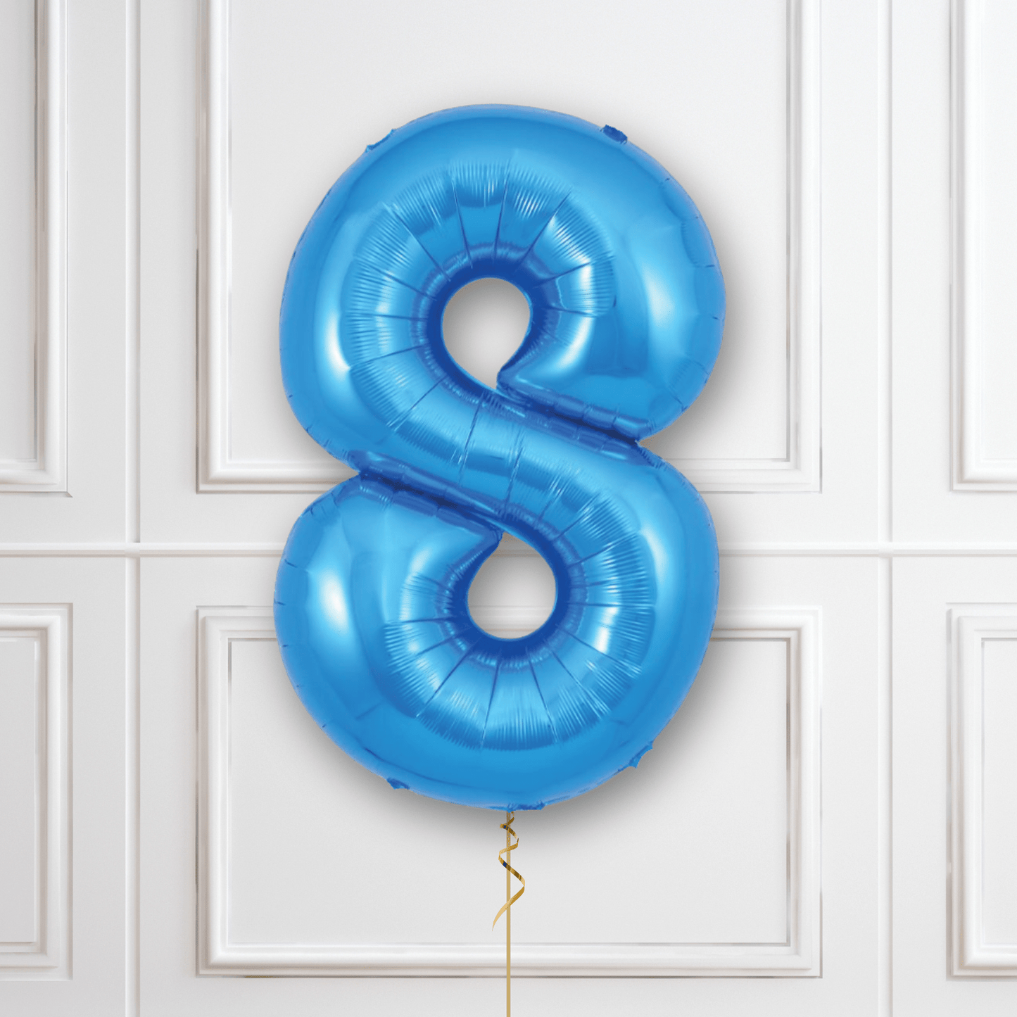 Large Blue Foil Number Balloons | The Party Hut