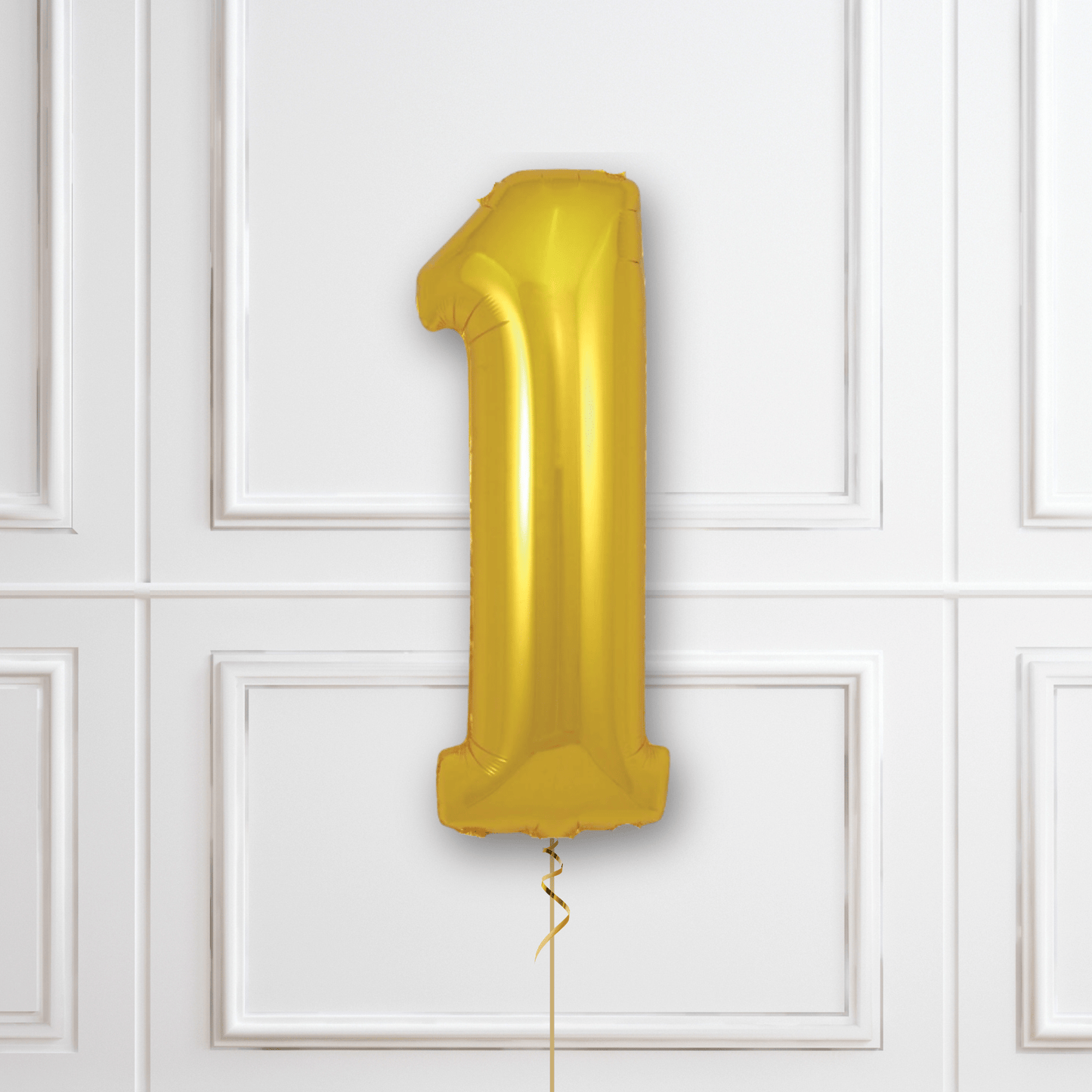 Large Gold Foil Number Balloons | The Party Hut