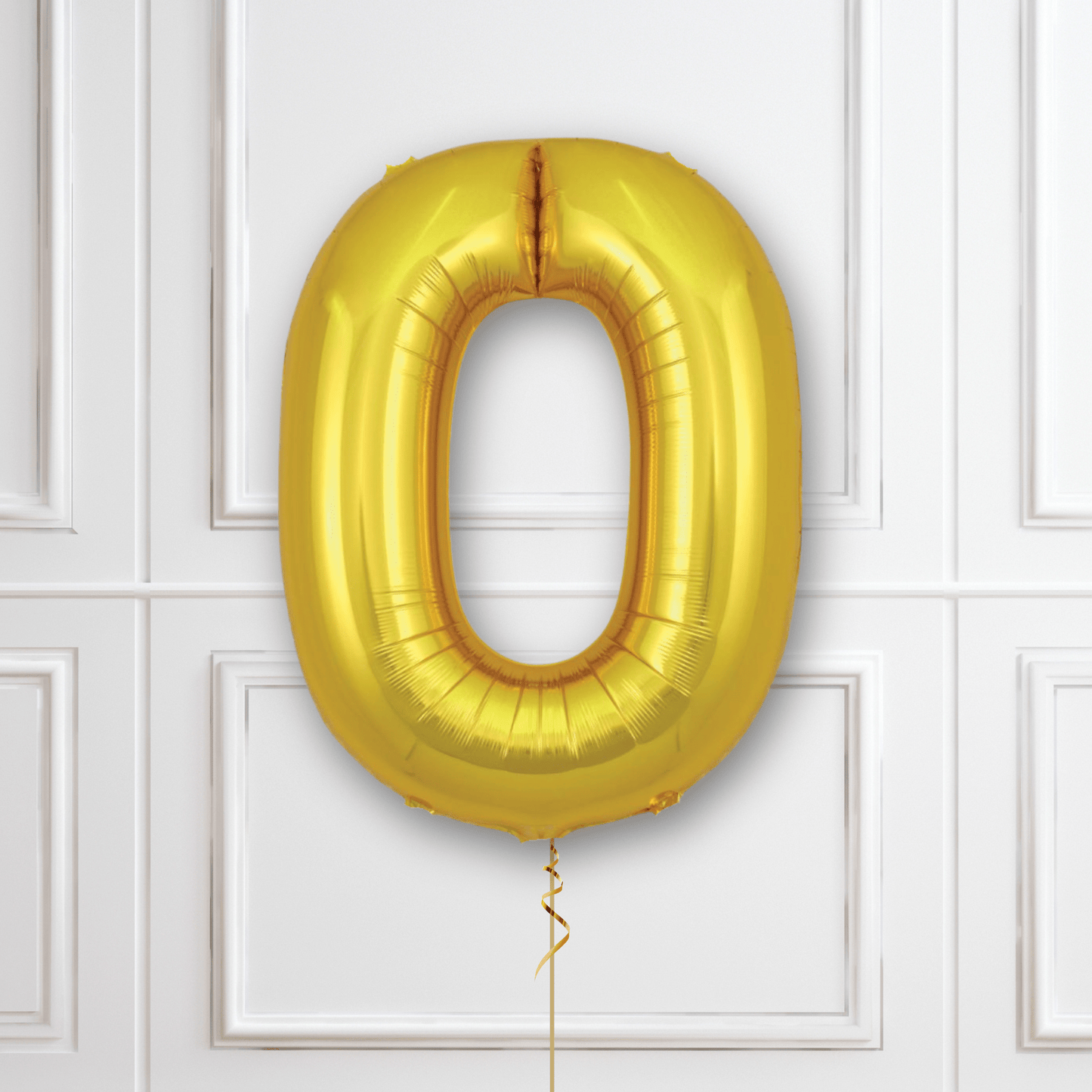 Large Gold Foil Number Balloons | The Party Hut