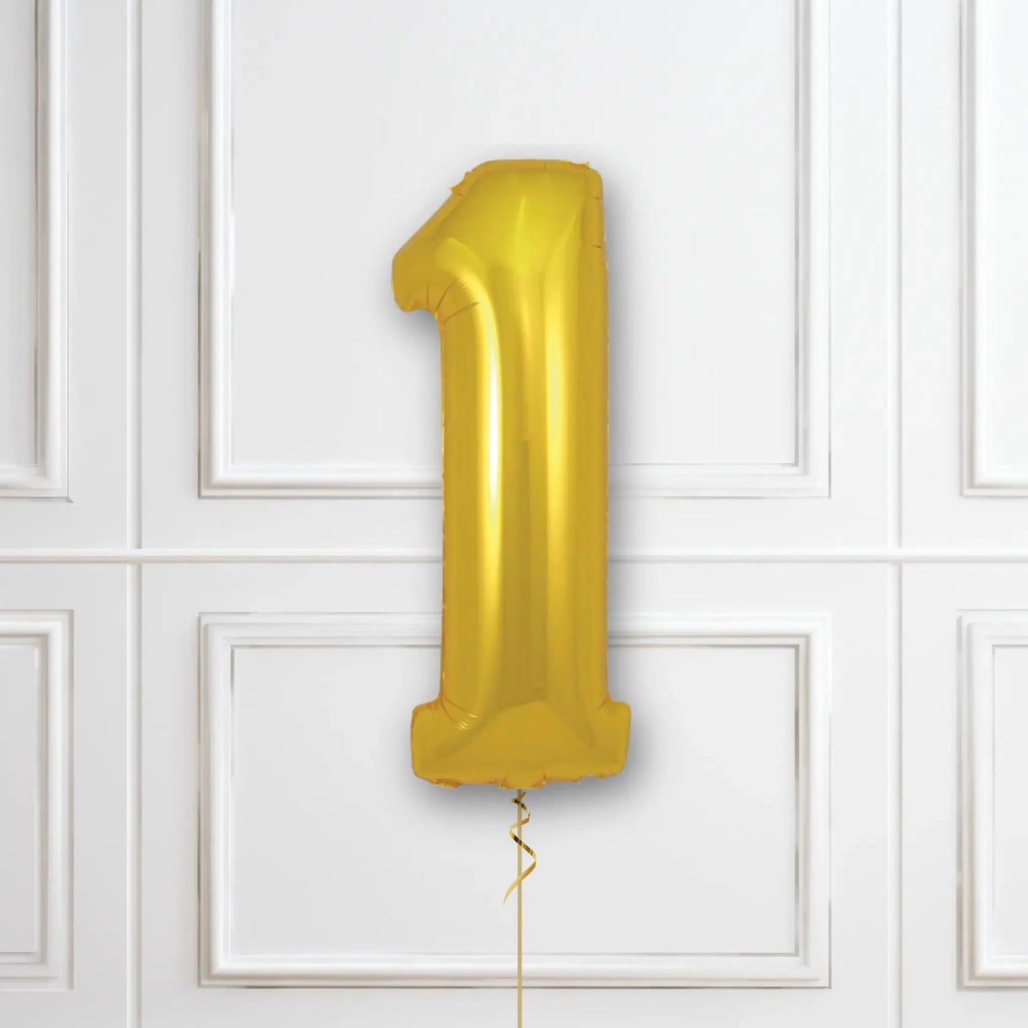 Large Gold Foil Number Balloons | The Party Hut