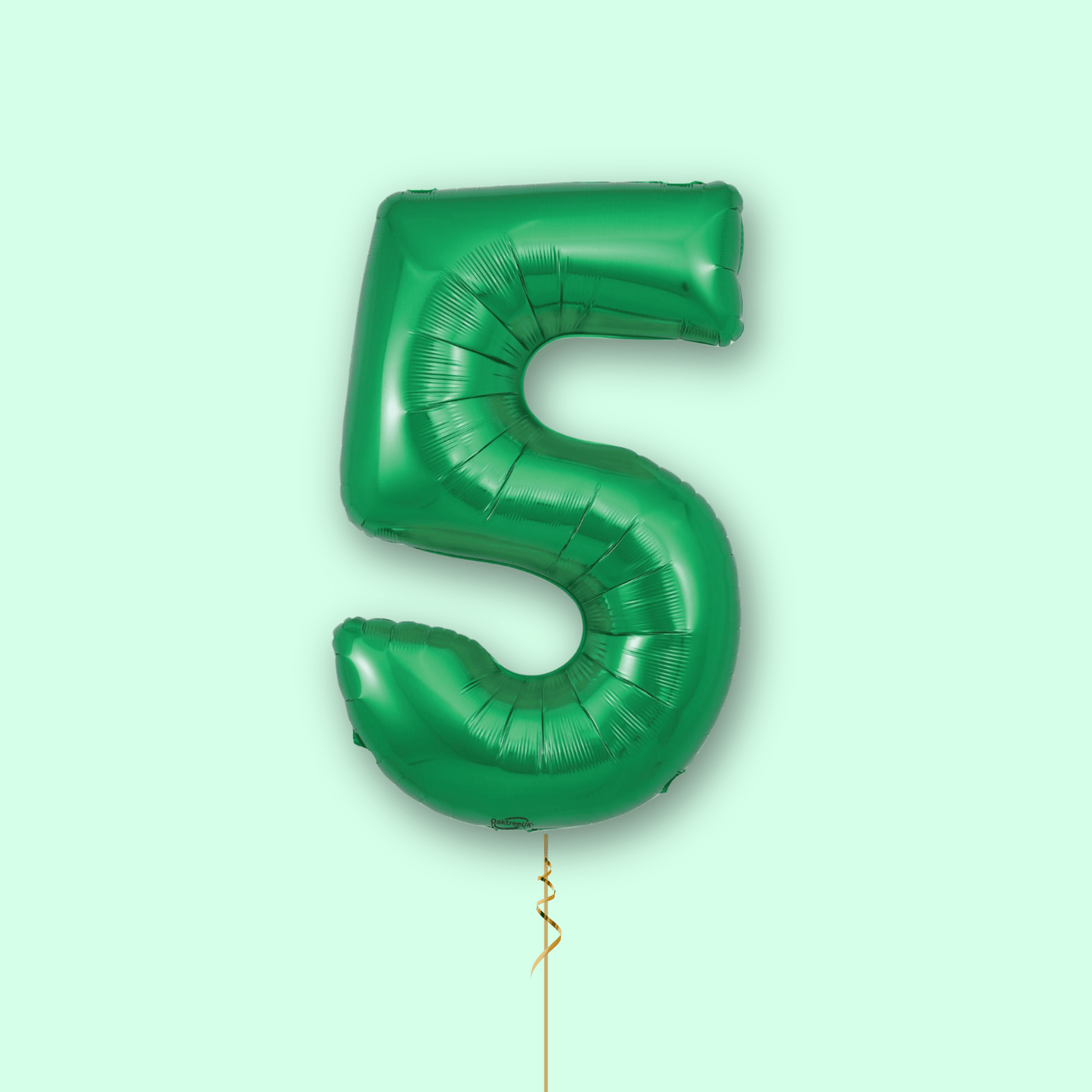 Large Green Foil Number Balloons | The Party Hut