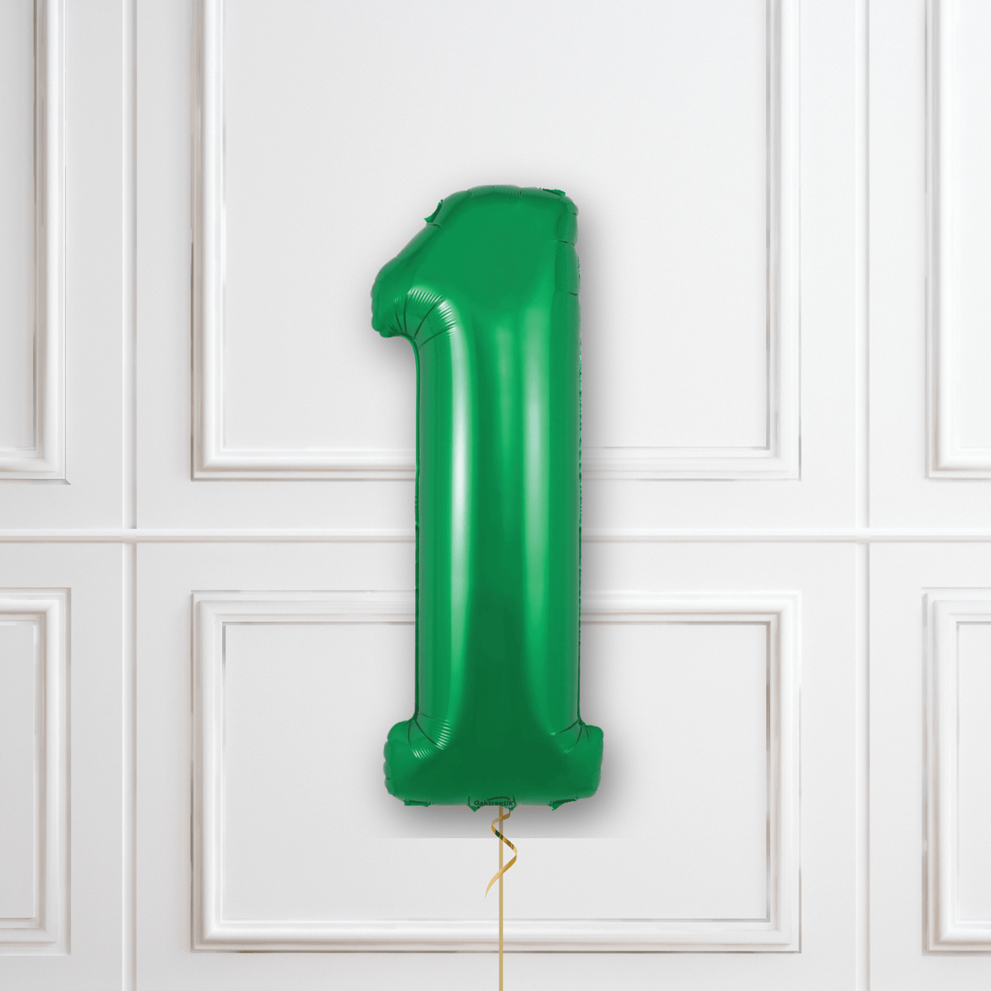 Large Green Foil Number Balloons | The Party Hut