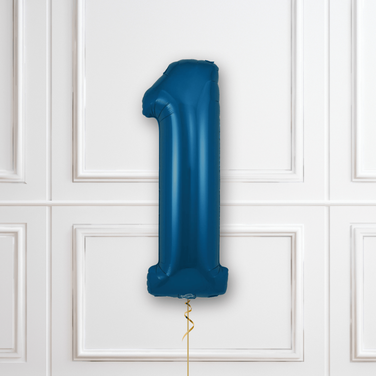 Large Navy Foil Number Balloons | The Party Hut