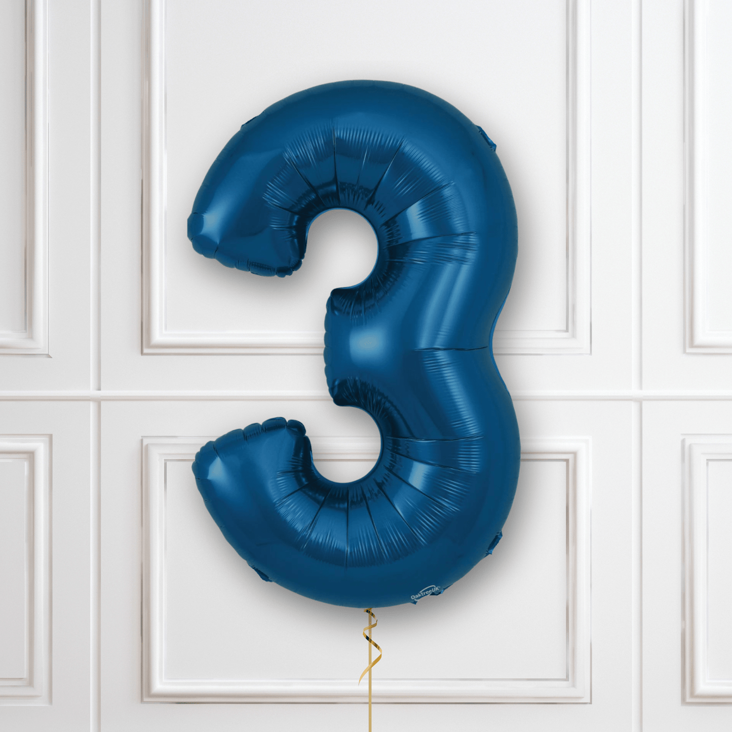 Large Navy Foil Number Balloons | The Party Hut