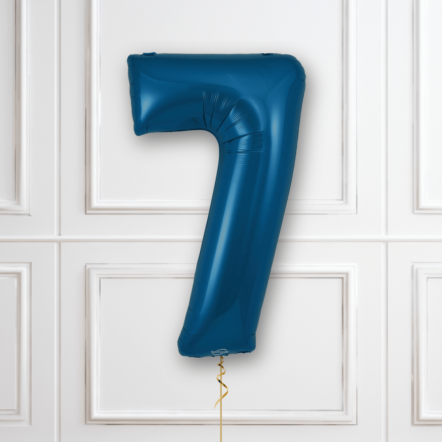 Large Navy Foil Number Balloons | The Party Hut