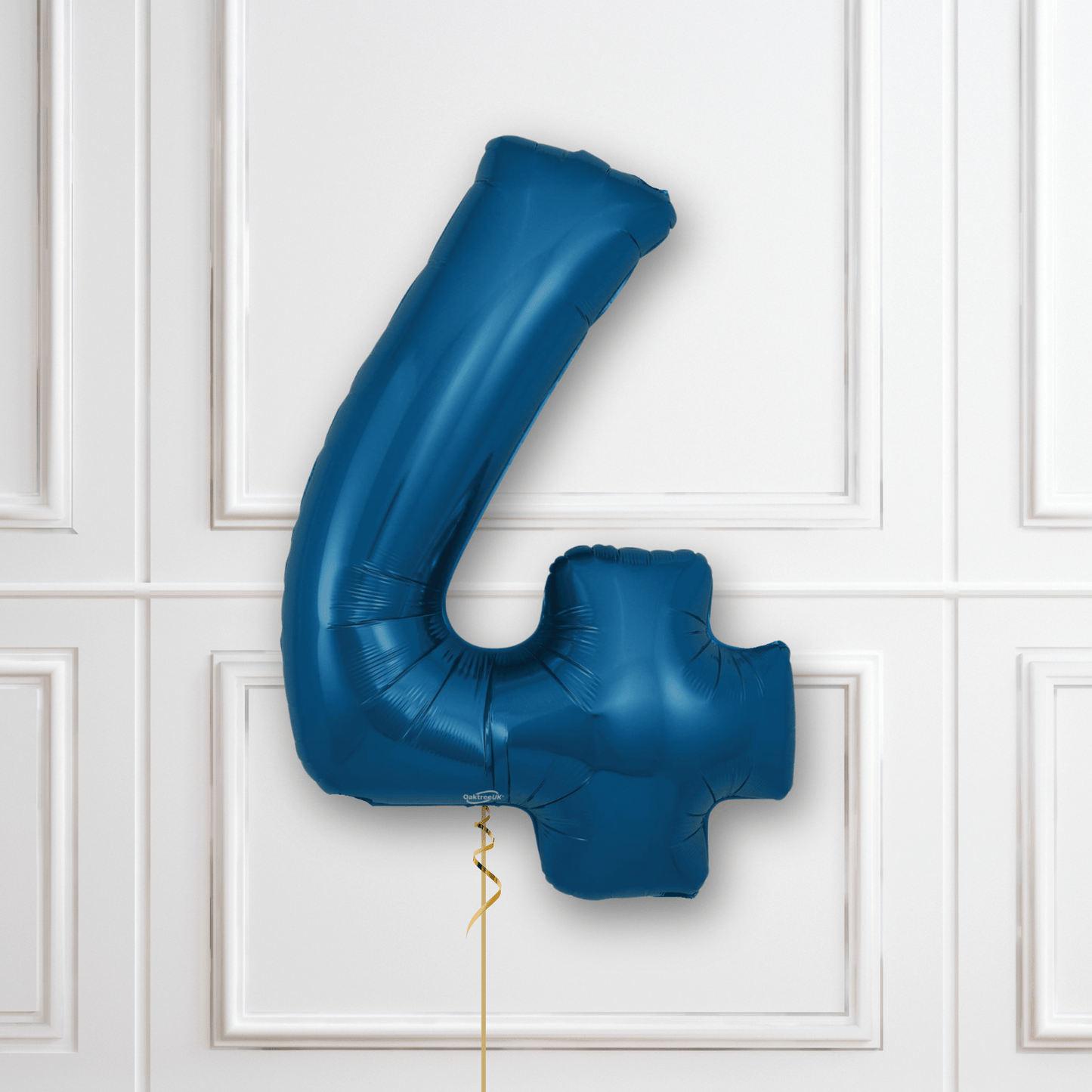 Large Navy Foil Number Balloons | The Party Hut