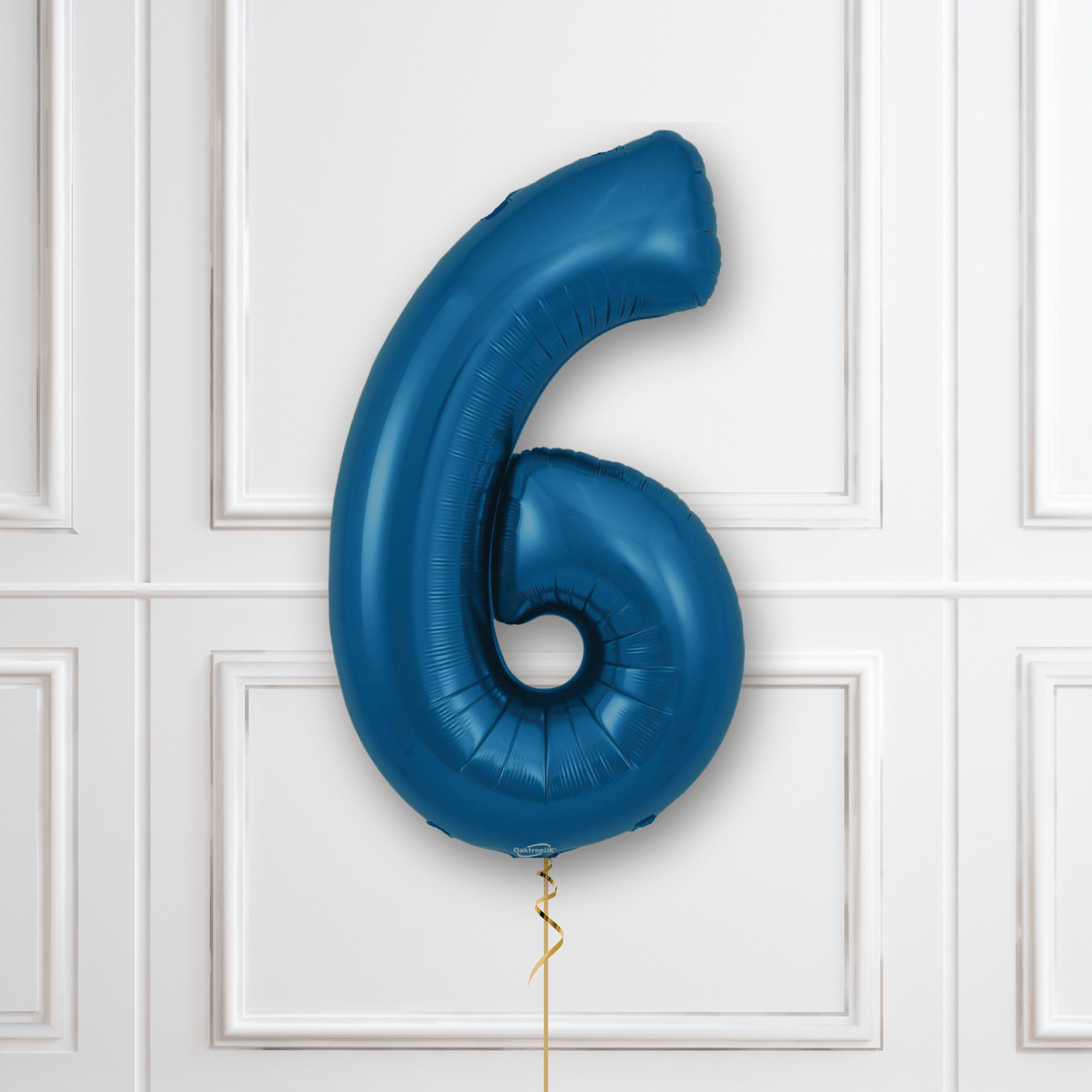 Large Navy Foil Number Balloons | The Party Hut