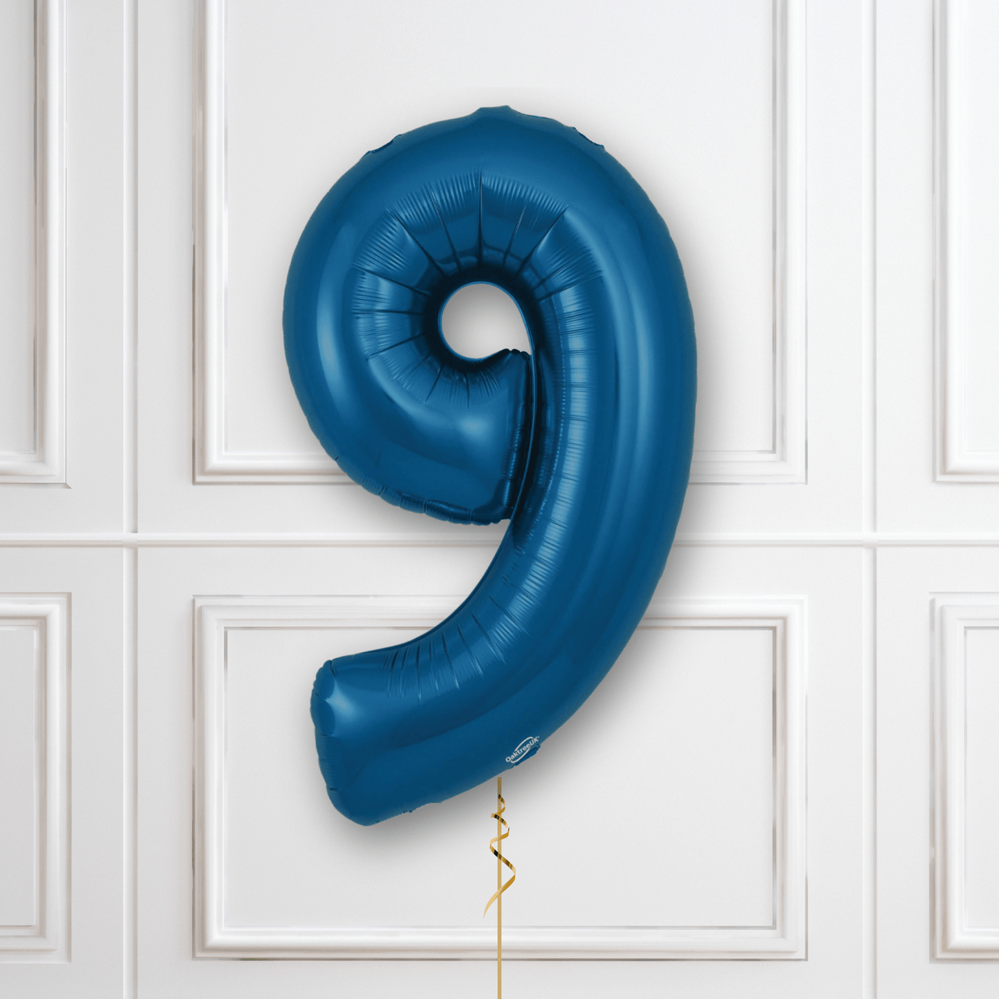 Large Navy Foil Number Balloons | The Party Hut