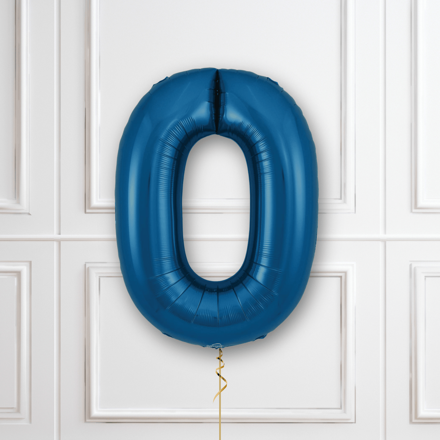 Large Navy Foil Number Balloons | The Party Hut