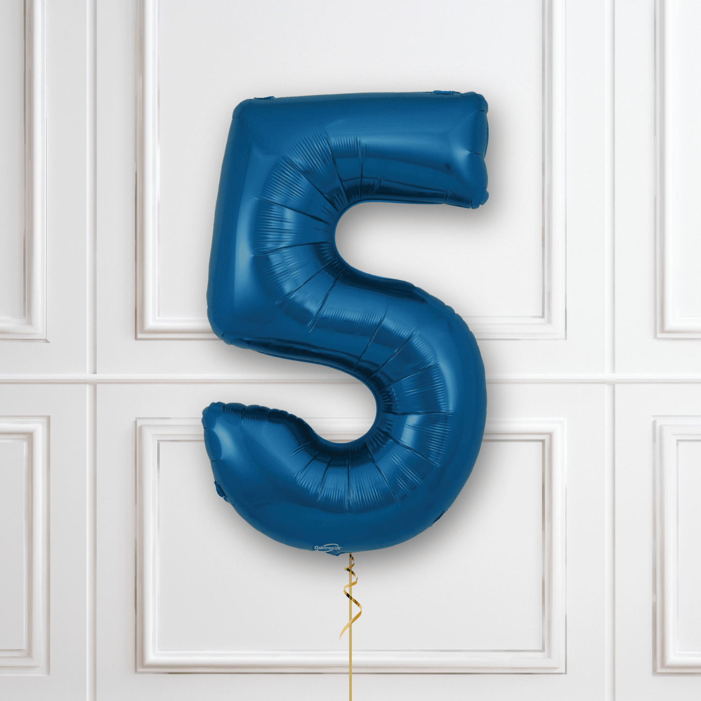 Large Navy Foil Number Balloons | The Party Hut