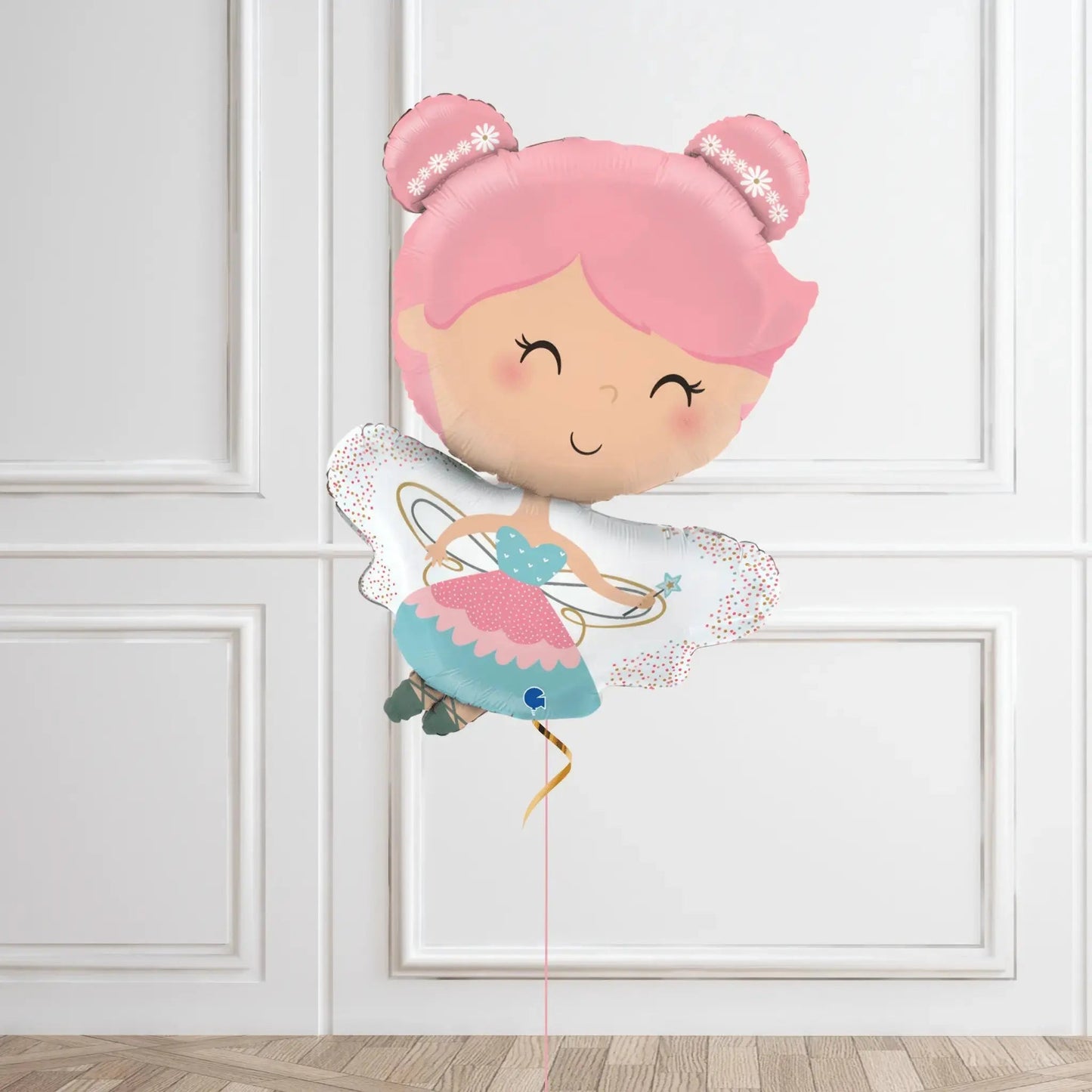 Large Pink Fairy Helium Balloon – Magical Fairy - Themed Birthday Decoration | The Party Hut