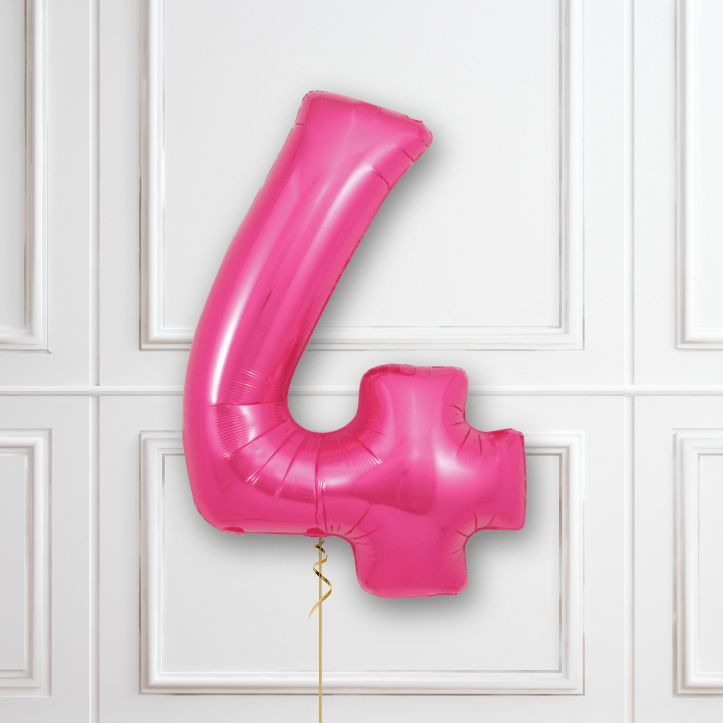 Large Pink Foil Number Balloons | The Party Hut