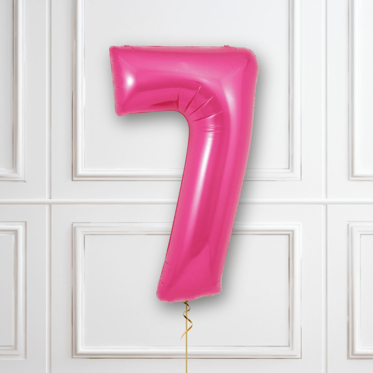 Large Pink Foil Number Balloons | The Party Hut