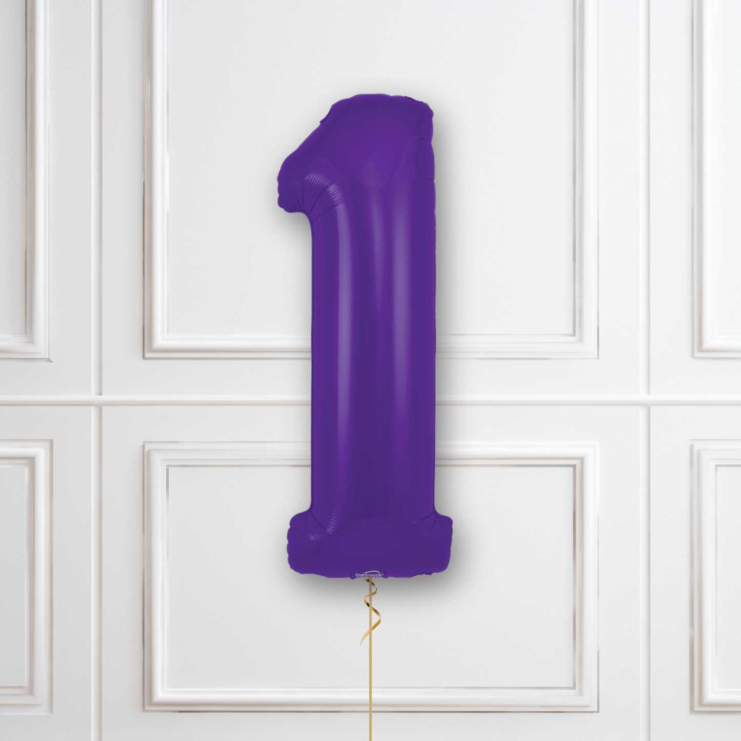 Large Purple Foil Number Balloons | The Party Hut