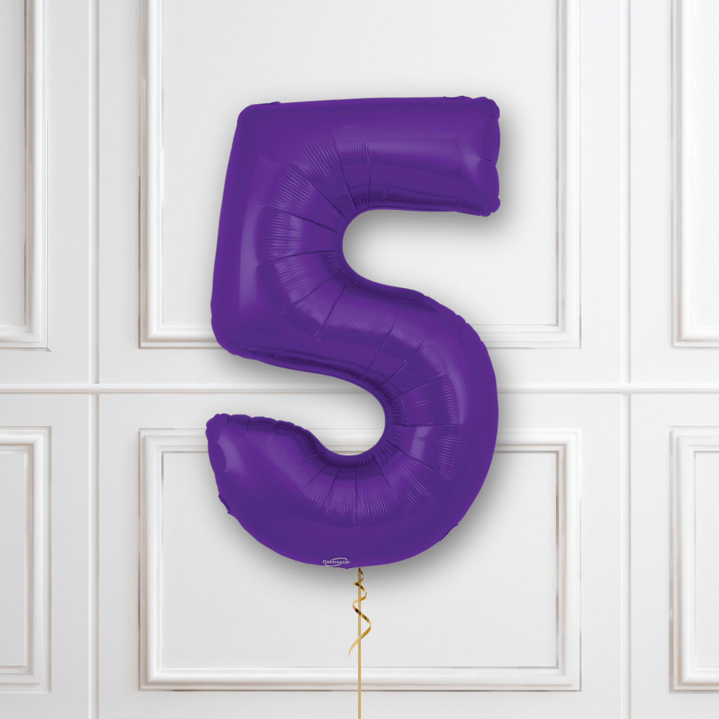 Large Purple Foil Number Balloons | The Party Hut