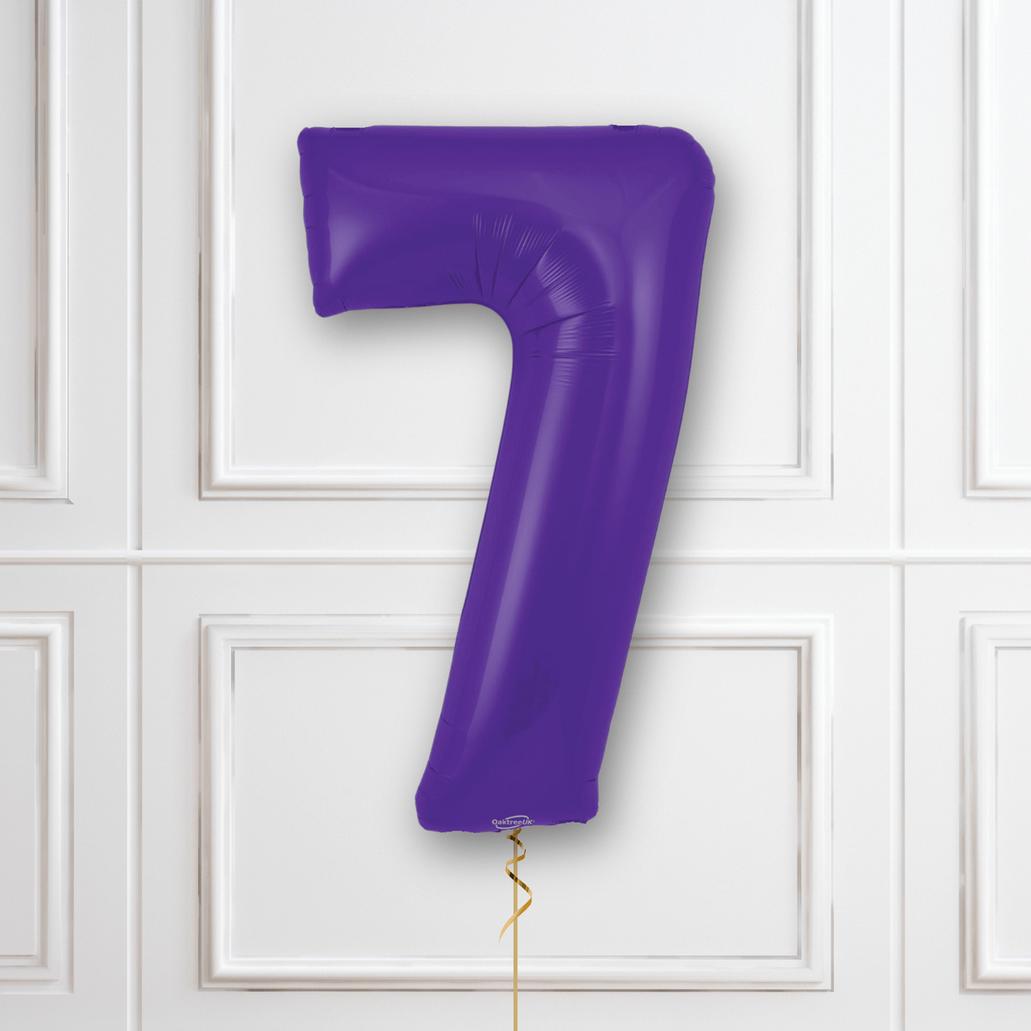 Large Purple Foil Number Balloons | The Party Hut