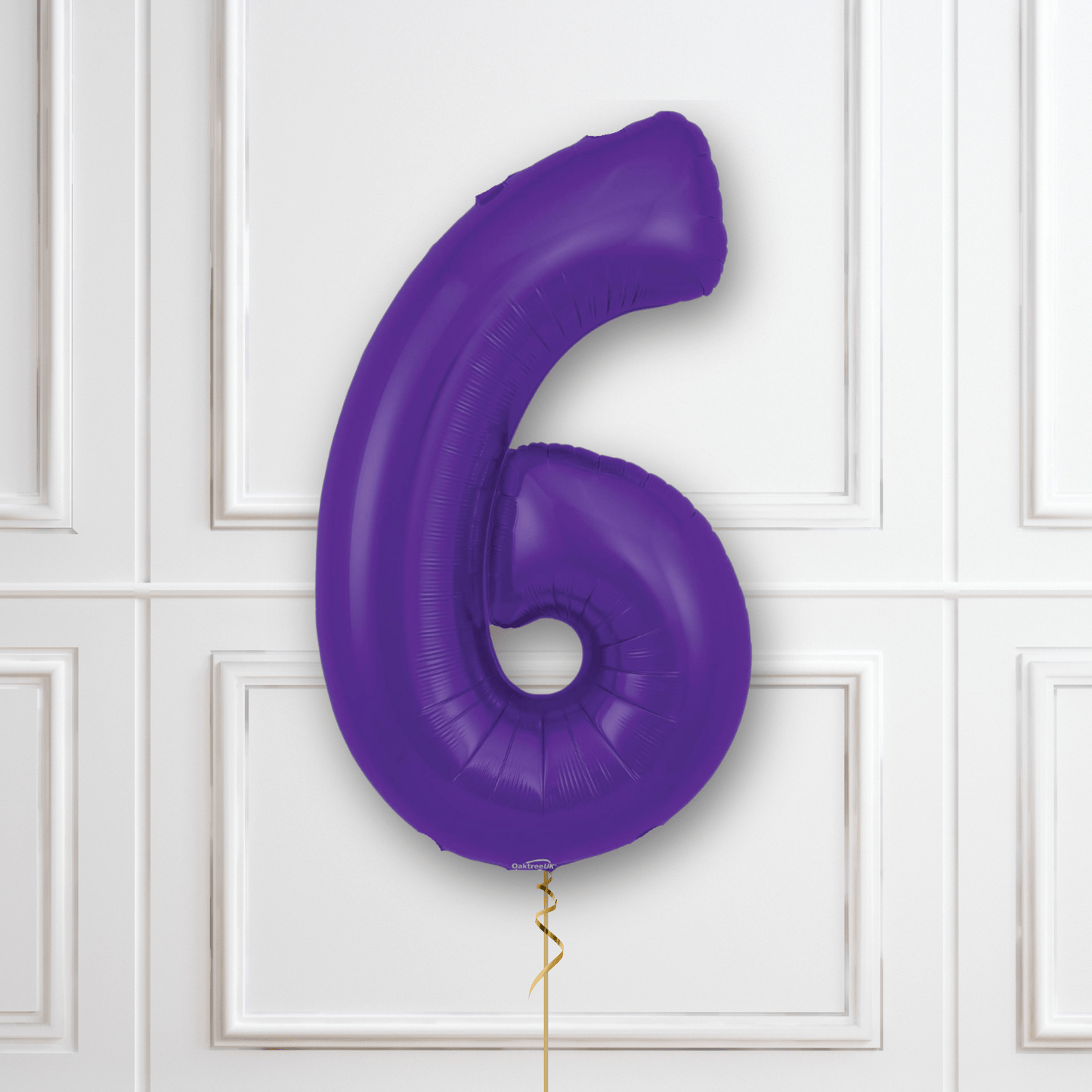 Large Purple Foil Number Balloons | The Party Hut