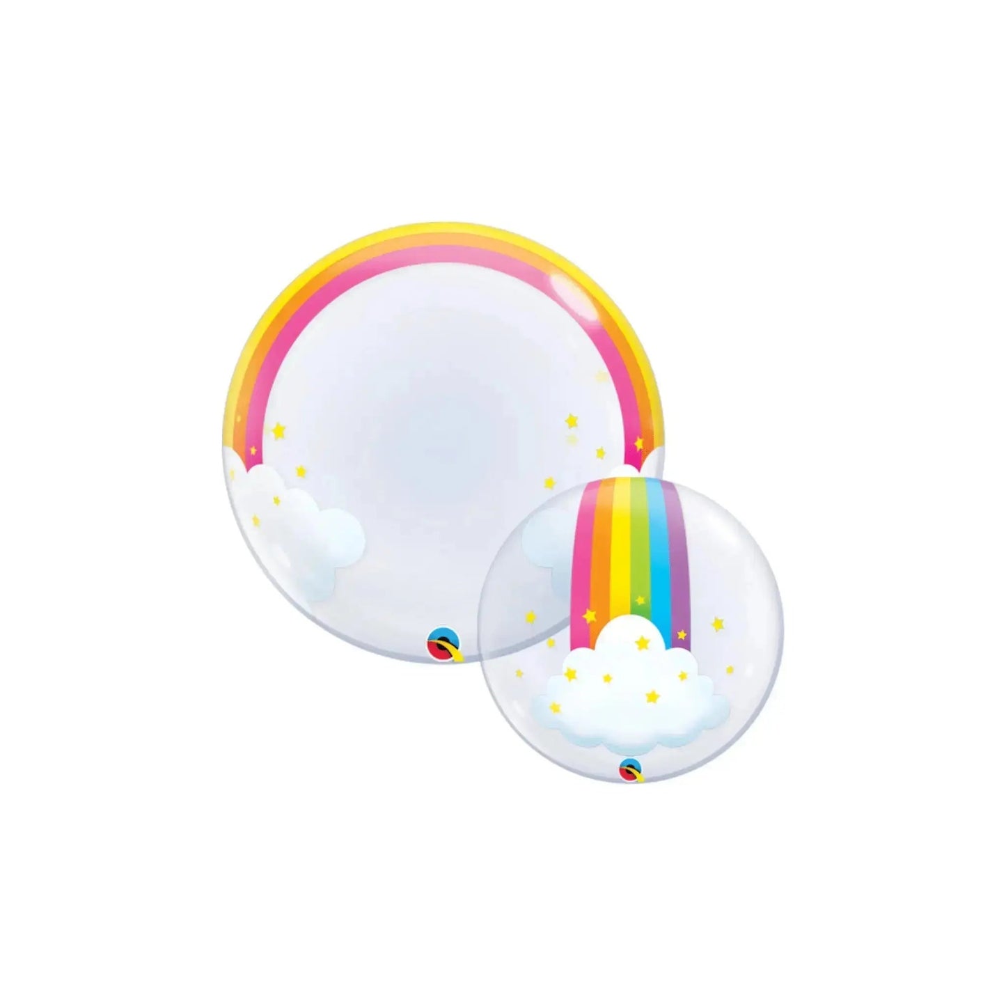 Large Rainbow & Clouds Balloon | The Party Hut