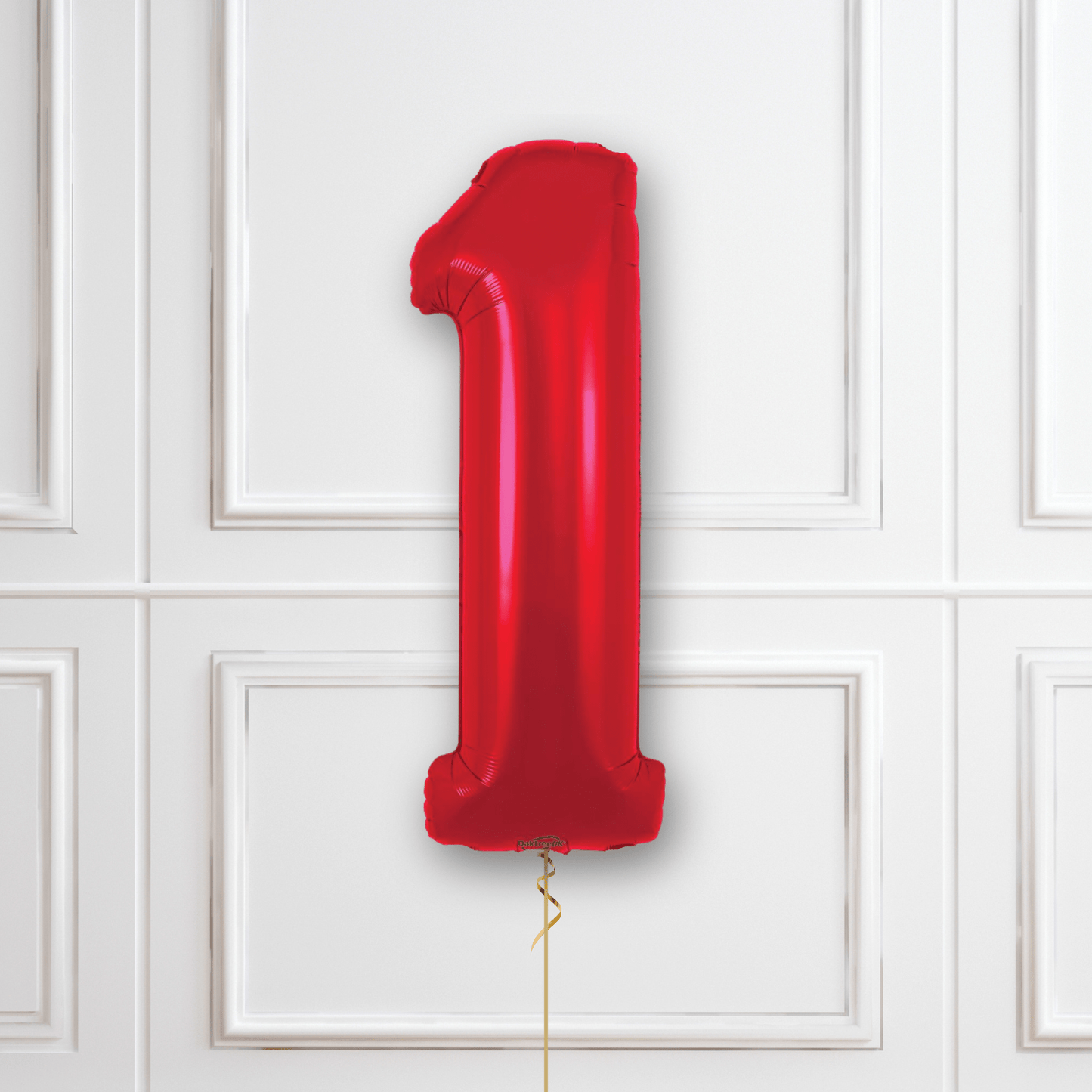 Large Red Foil Number Balloons | The Party Hut