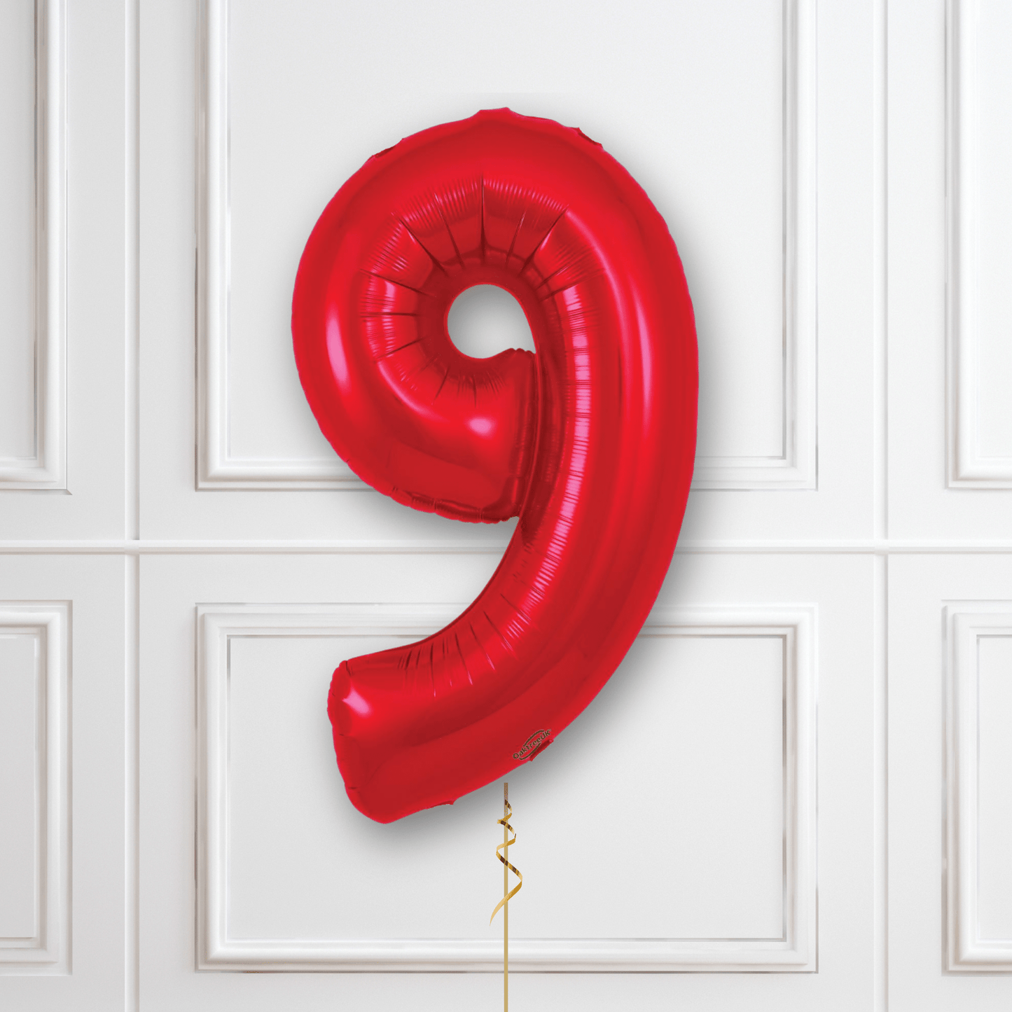 Large Red Foil Number Balloons | The Party Hut