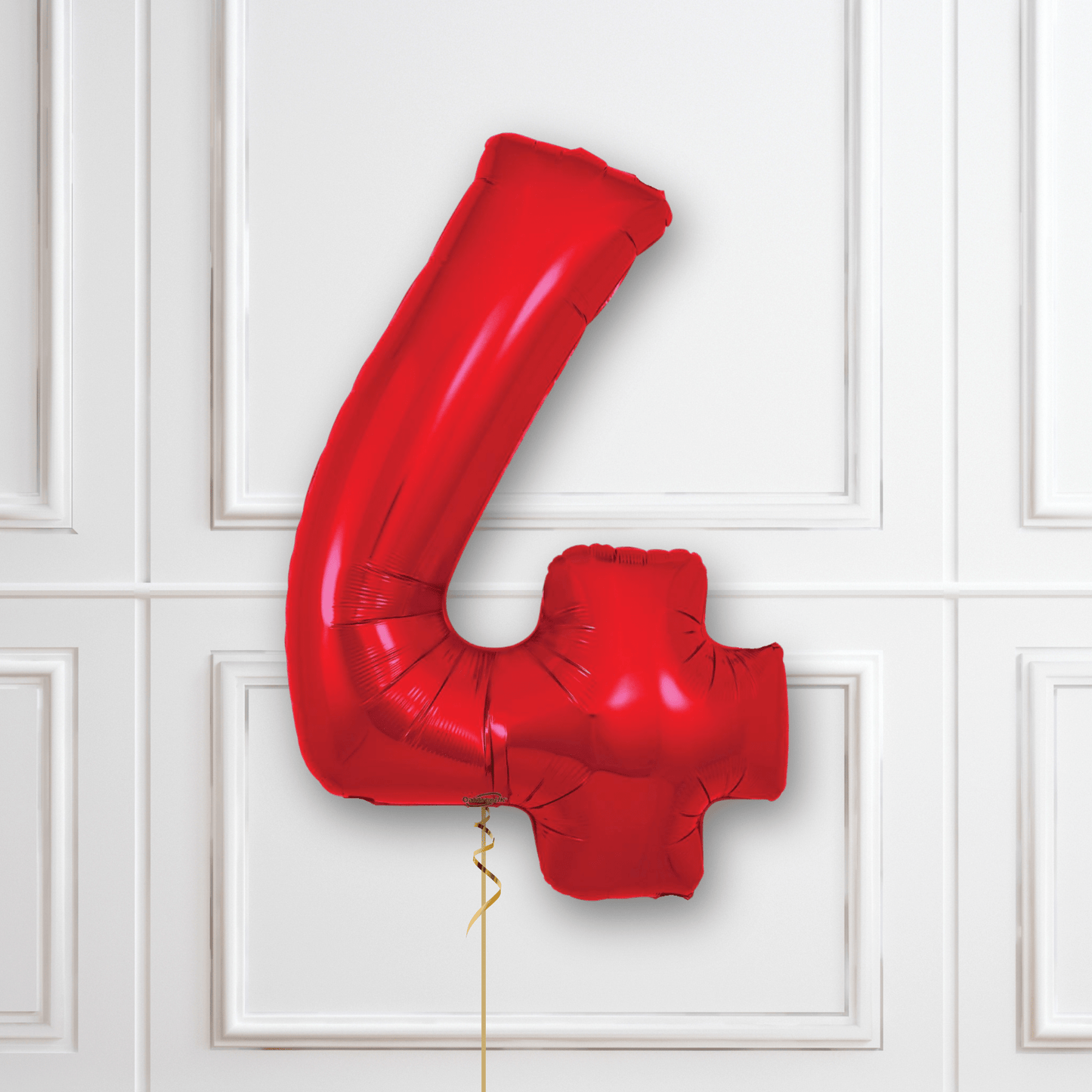 Large Red Foil Number Balloons | The Party Hut