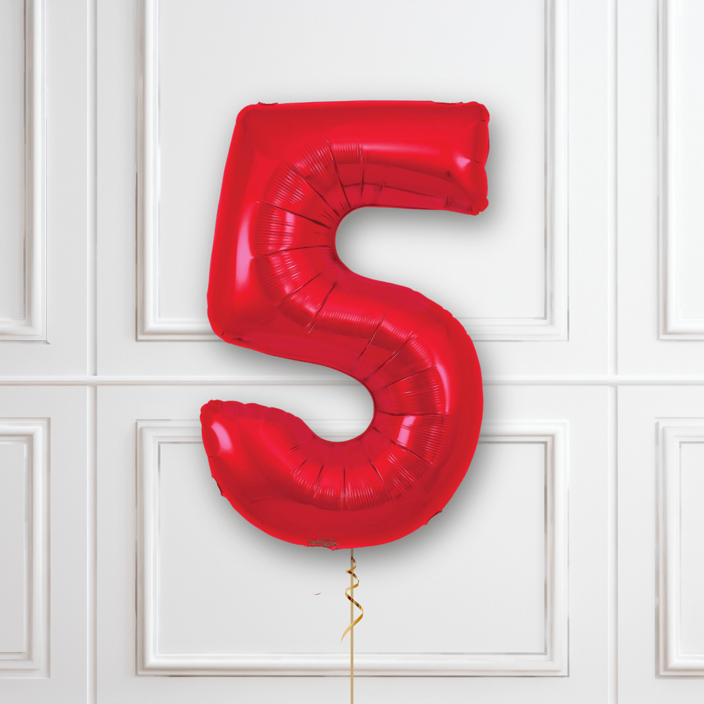 Large Red Foil Number Balloons | The Party Hut