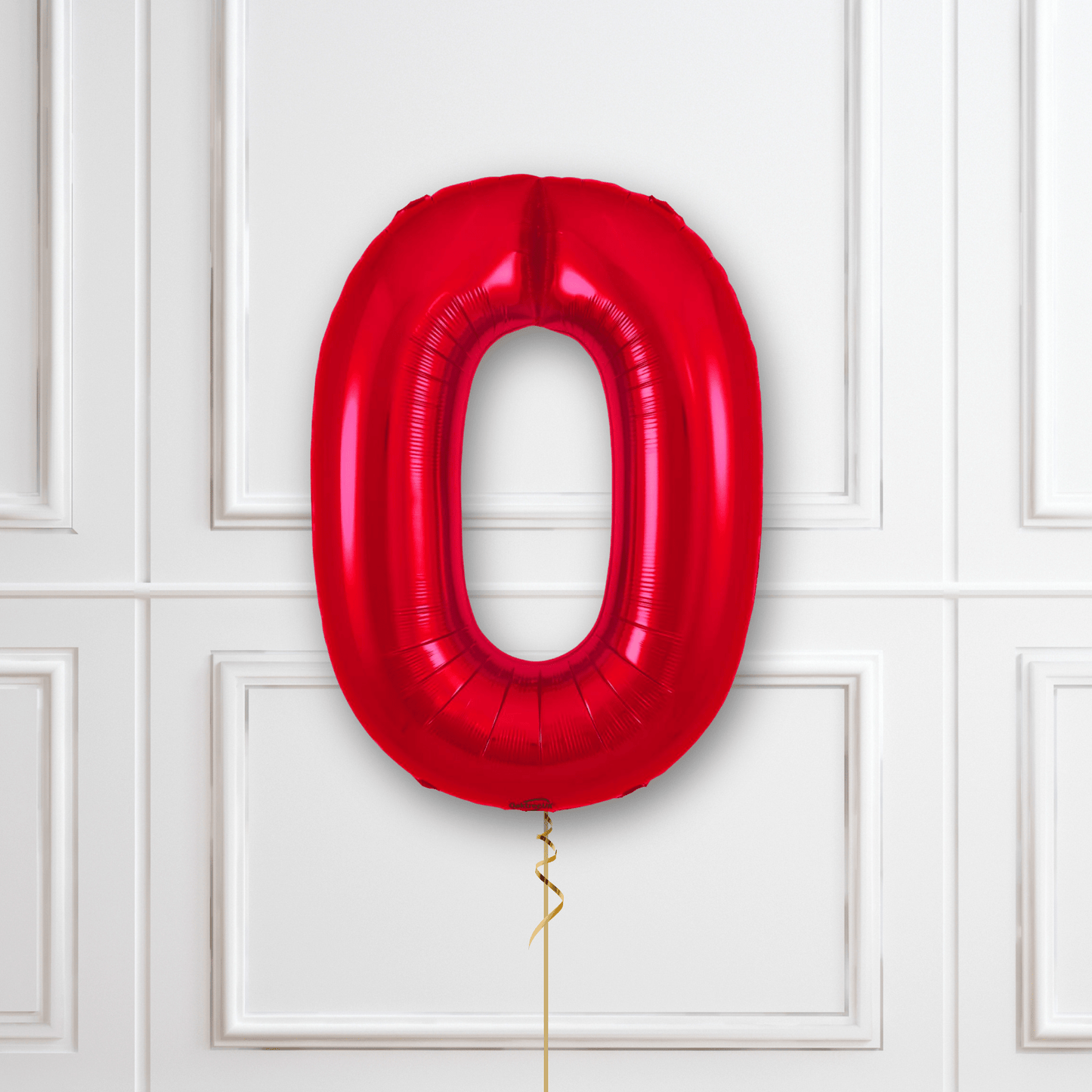 Large Red Foil Number Balloons | The Party Hut