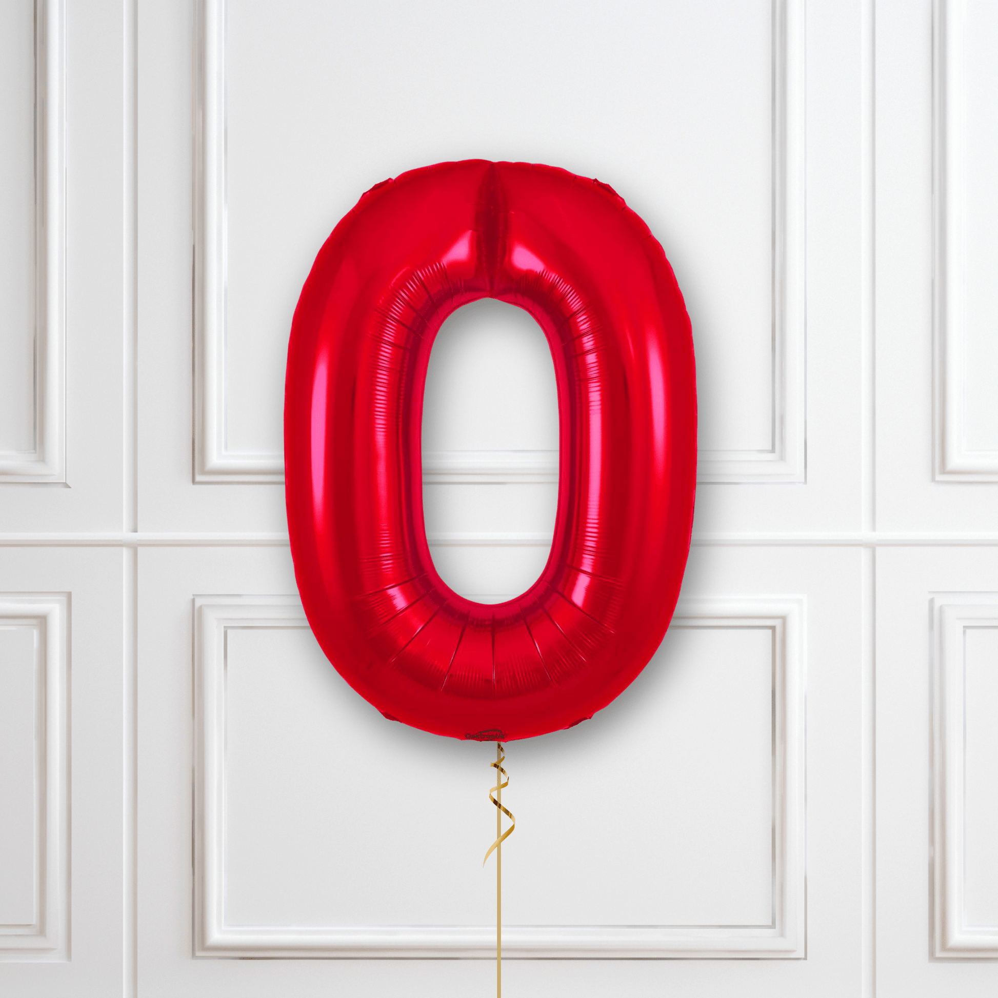 Large Red Foil Number Balloons