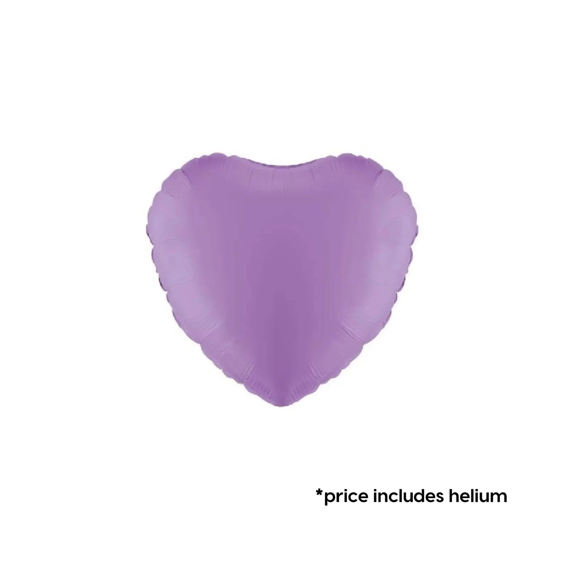 Lavender Heart Balloon