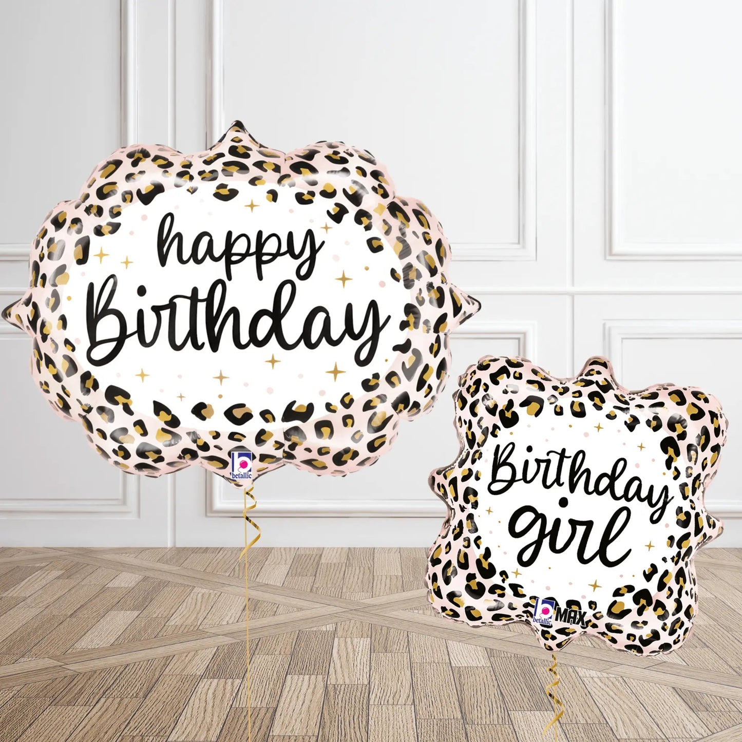 Leopard Print Birthday Balloon Bouquet | The Party Hut