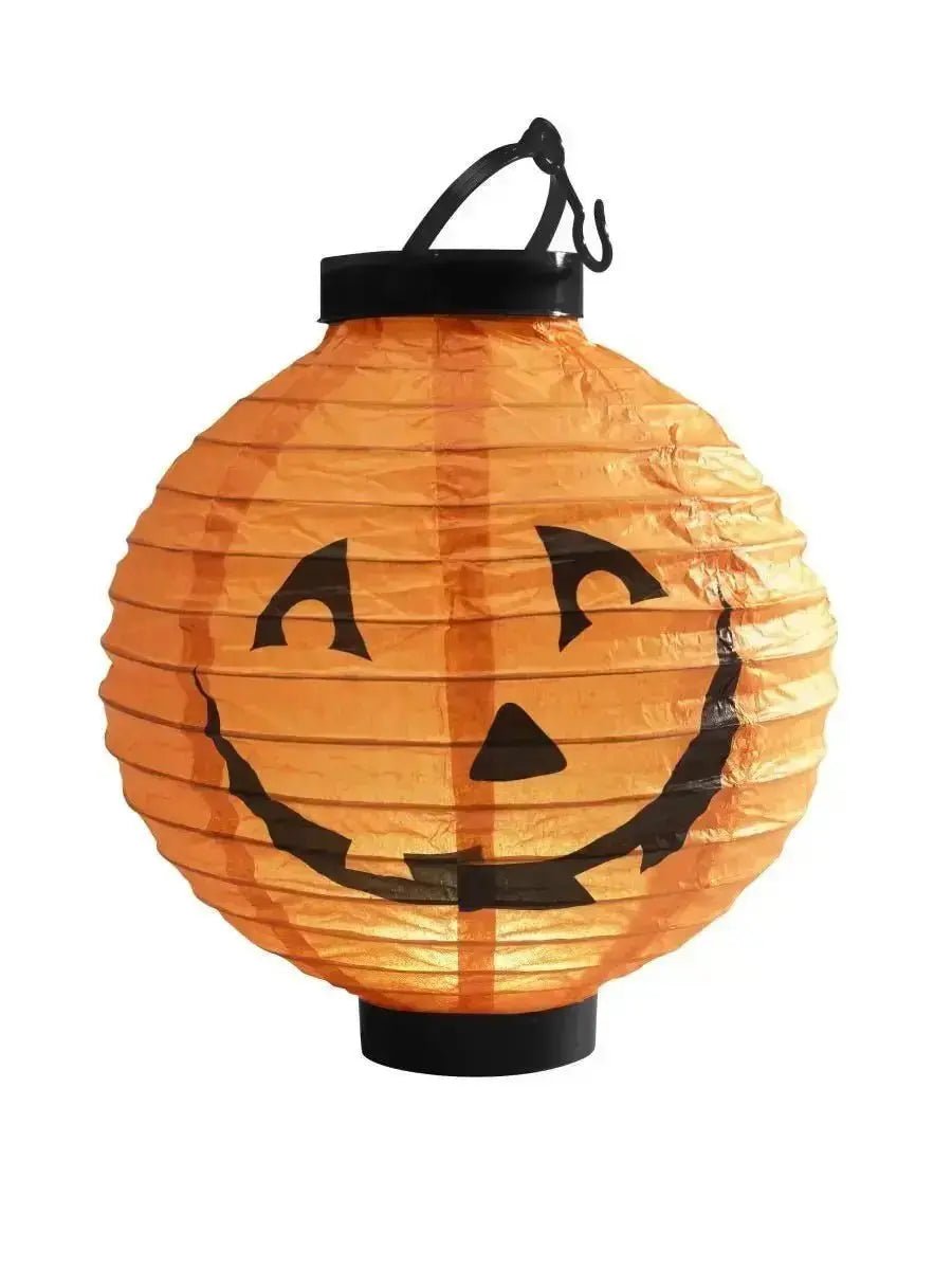 Light Up LED Paper Pumpkin Lantern | The Party Hut