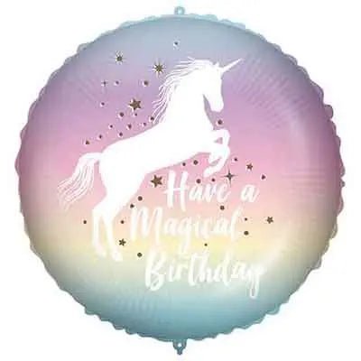 Magical Birthday Unicorn Balloon | The Party Hut